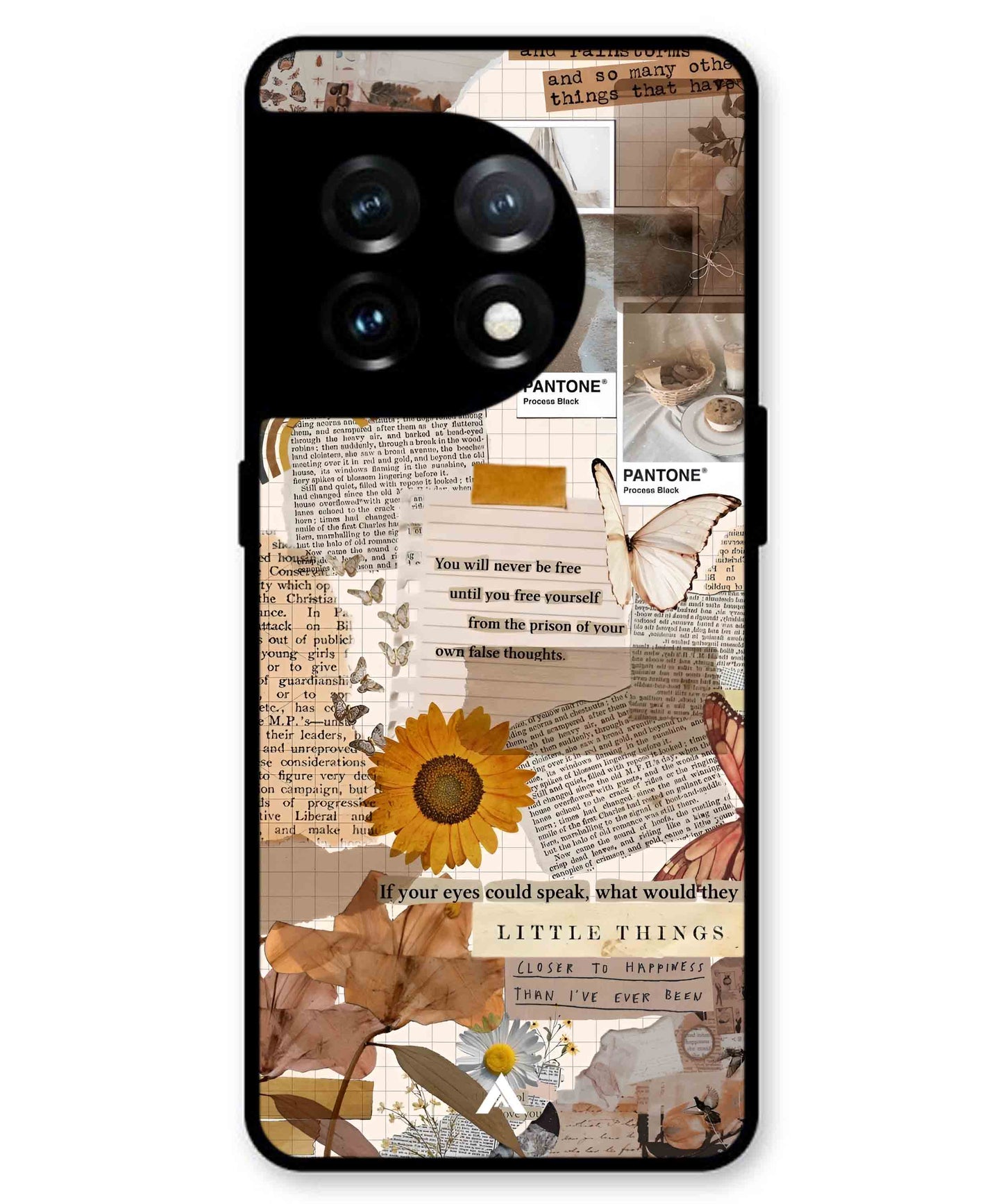 Little Things Metal Back Cover Phone Case for Oneplus 11