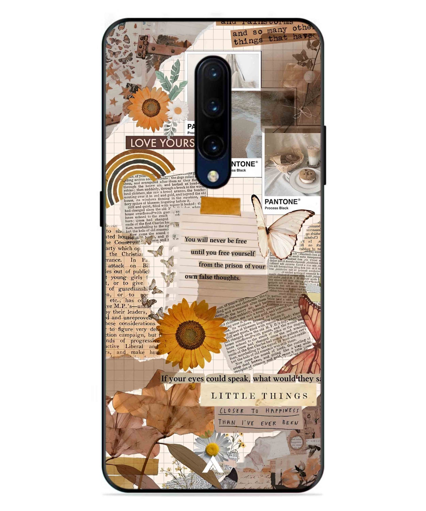 Little Things Metal Back Cover Phone Case for Oneplus 7 Pro