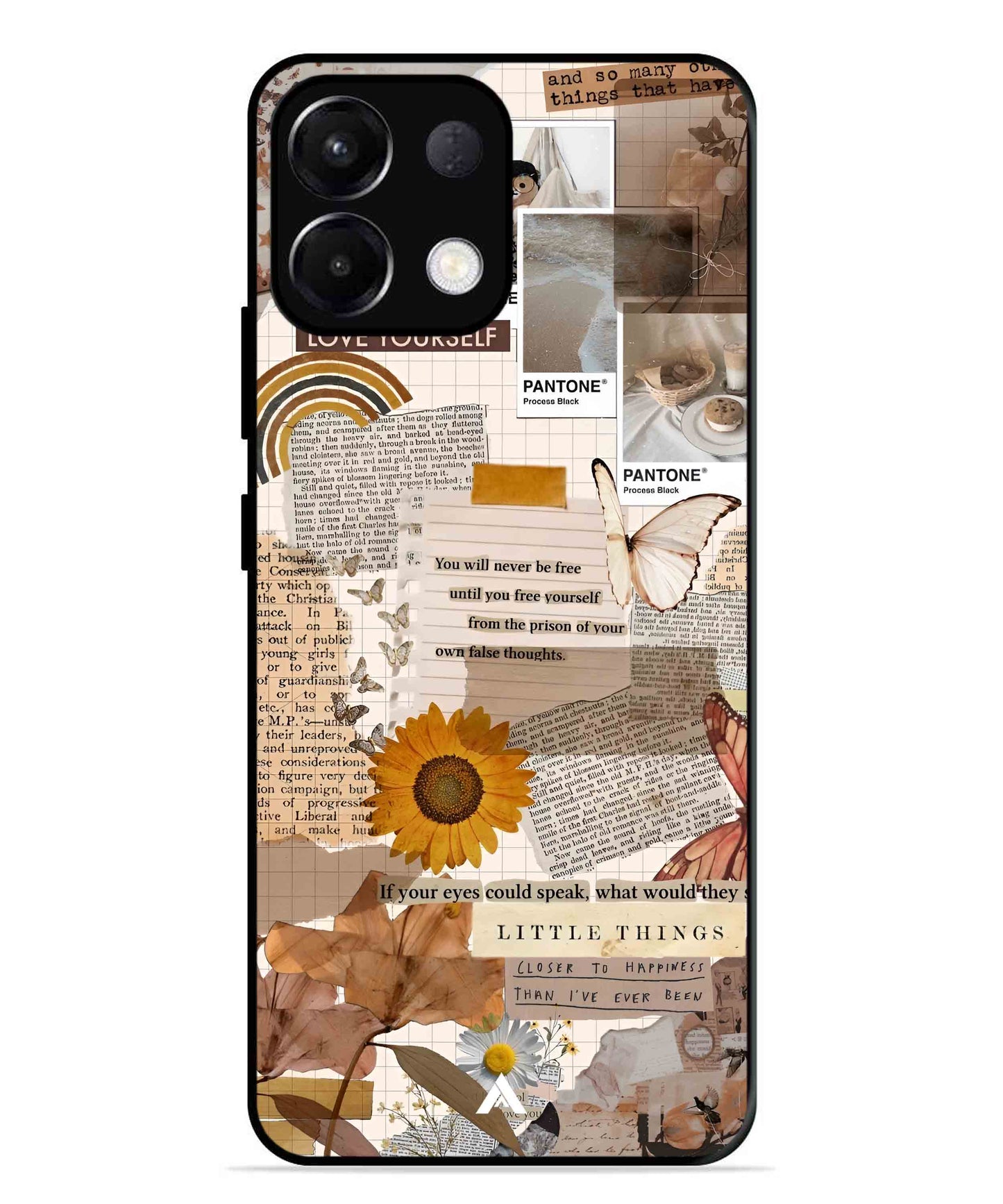 Little Things Metal Back Cover Phone Case for Oppo K13