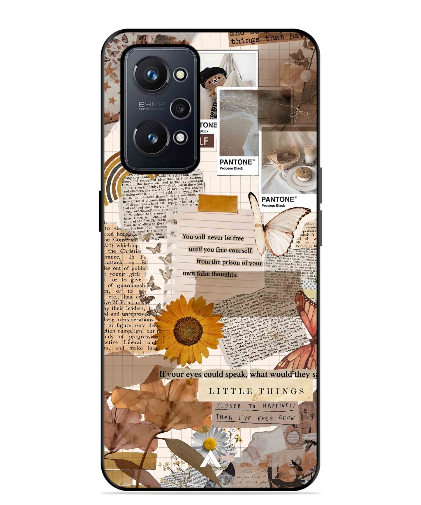 Little Things Metal Back Cover Phone Case for Realme GT Neo 2