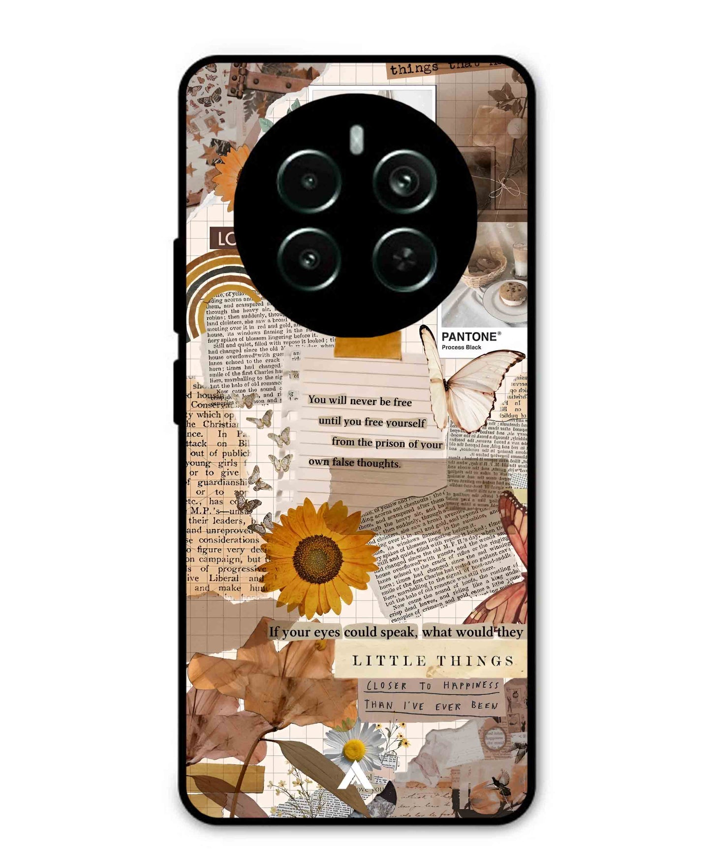 Little Things Metal Back Cover Phone Case for Realme Narzo 70