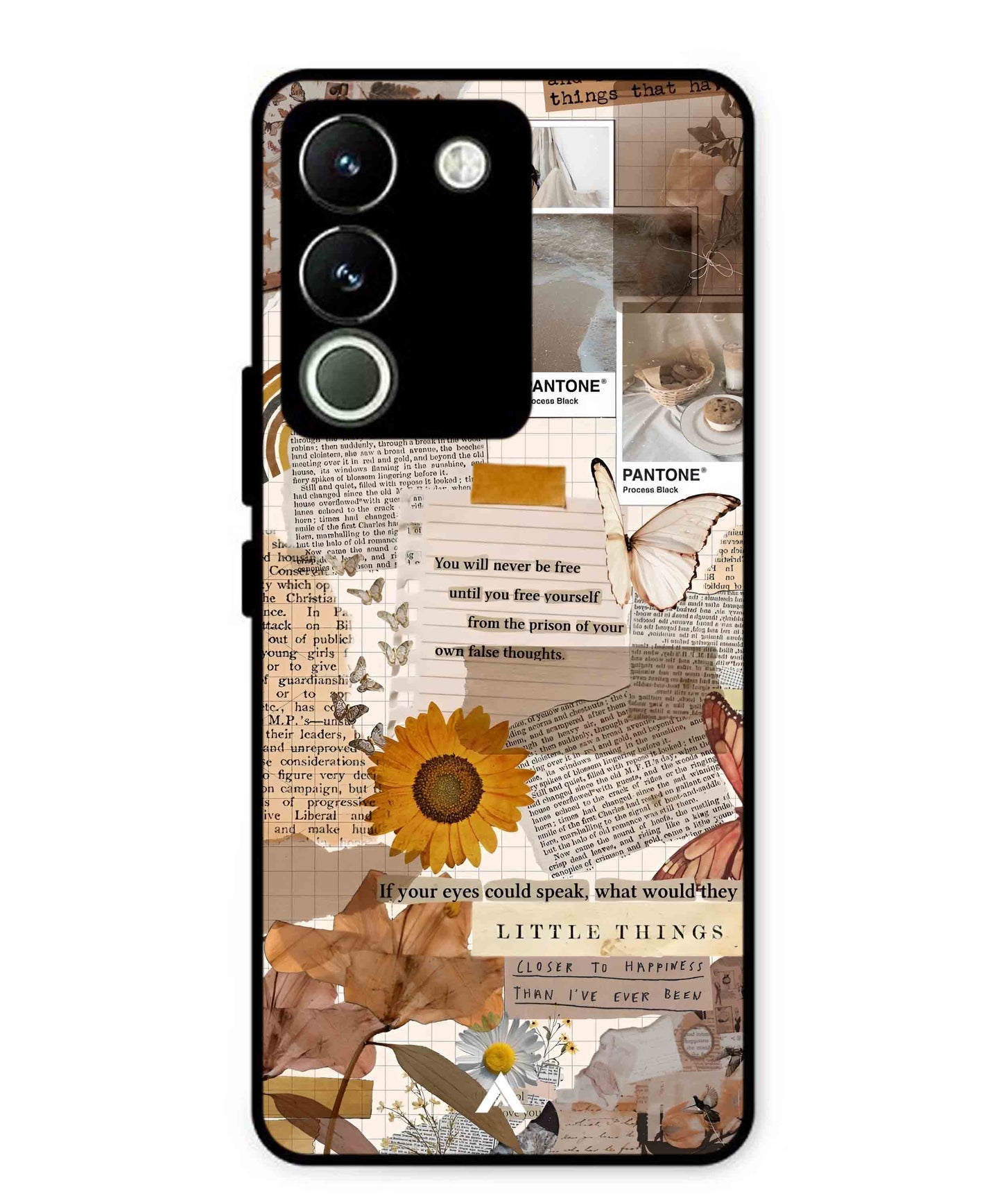 Little Things Metal Back Cover Phone Case for Vivo Y200
