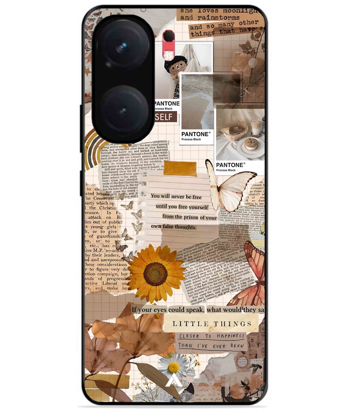 Little Things Metal Back Cover Phone Case for iQOO Neo 9 Pro
