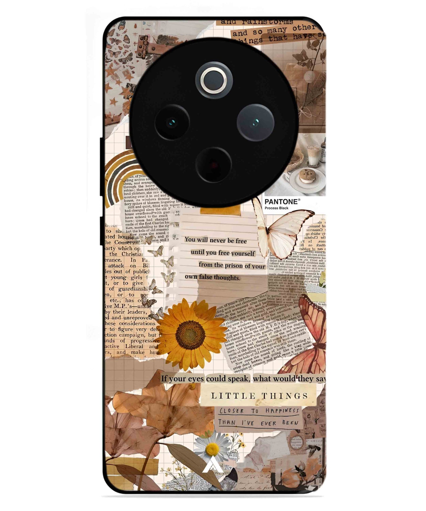 Little Things Metal Back Cover Phone Case for iQOO Z10