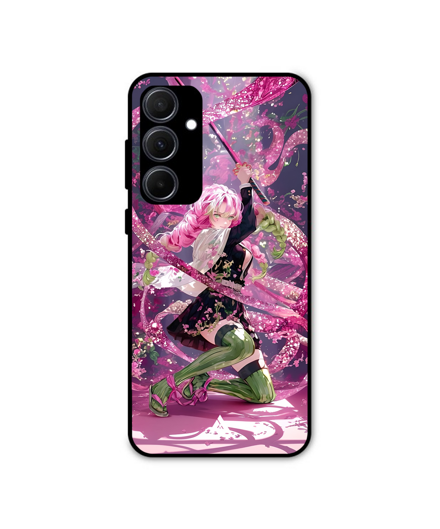 Mitsuri Kanroji 03 Demon Slayer Metal Back Cover & Phone Case
