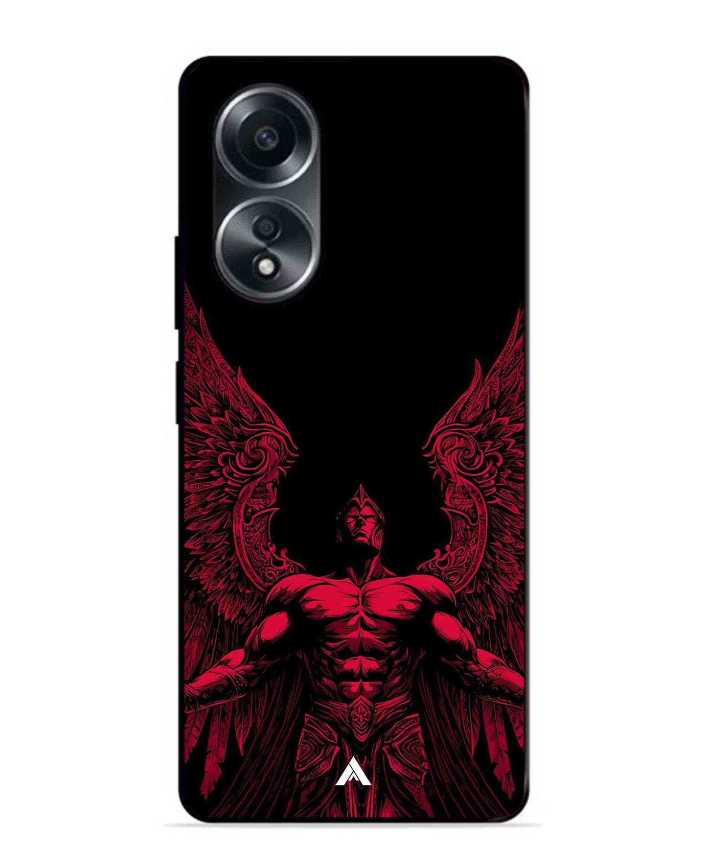 Motivation 17 Metal Back Cover Phone Case for Oppo A58