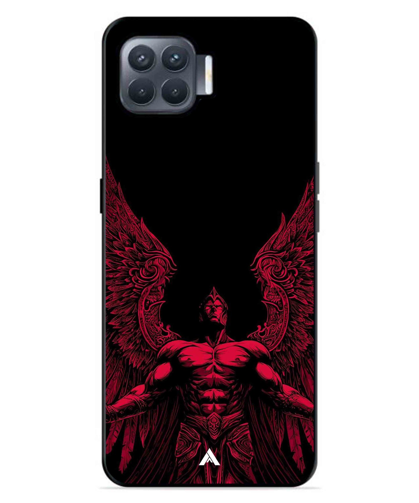 Motivation 17 Metal Back Cover Phone Case for Oppo F17 Pro
