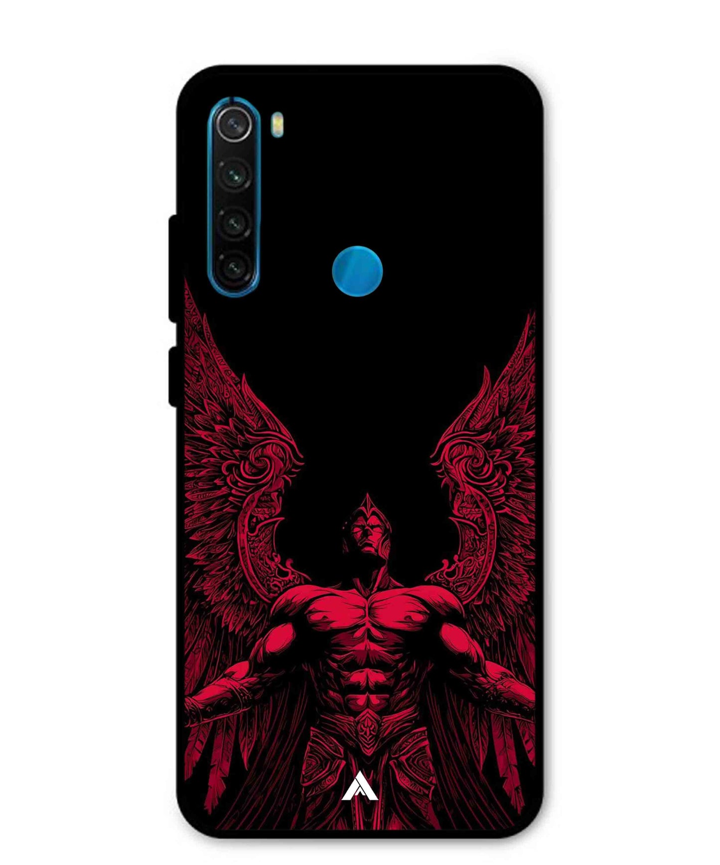 Motivation 17 Metal Back Cover Phone Case for Xiaomi Redmi Note 8