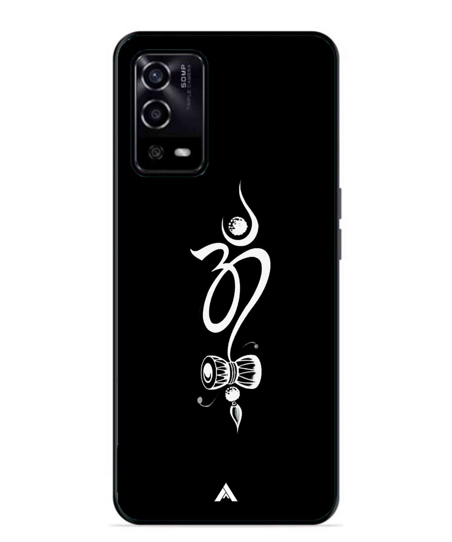 Om Namah Shivay Metal Back Cover Phone Case for Oppo A55