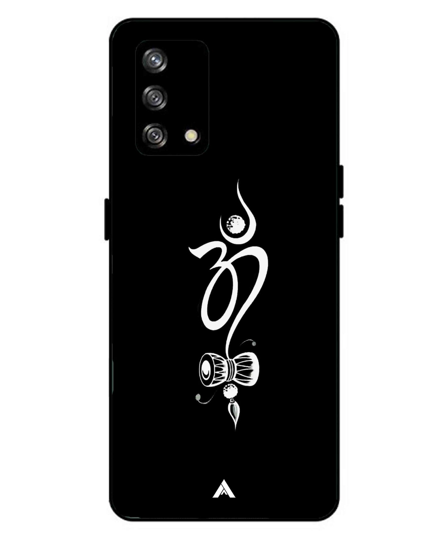 Om Namah Shivay Metal Back Cover Phone Case for Oppo A93