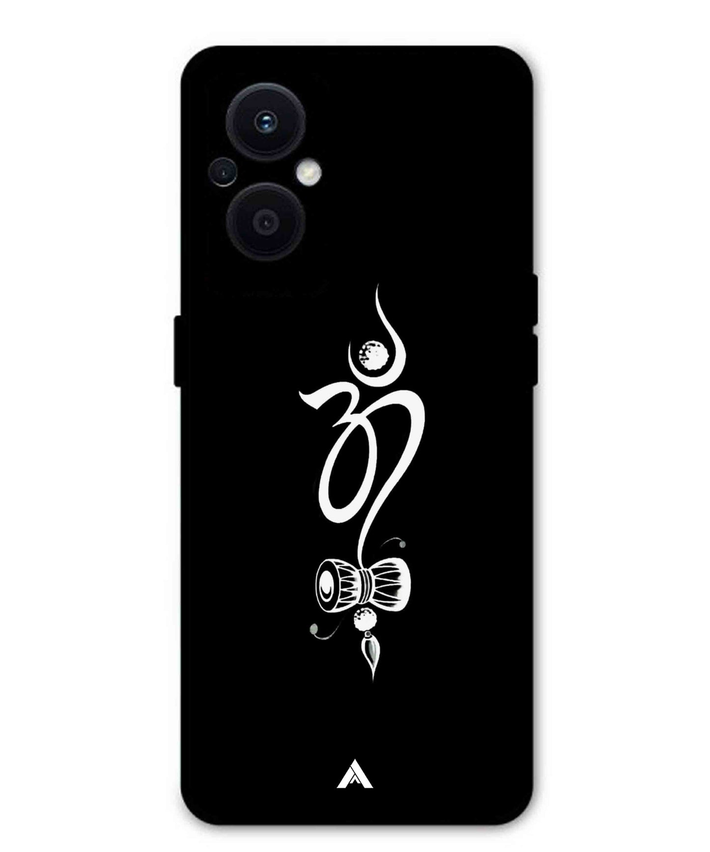 Om Namah Shivay Metal Back Cover Phone Case for Oppo F21 Pro 5G