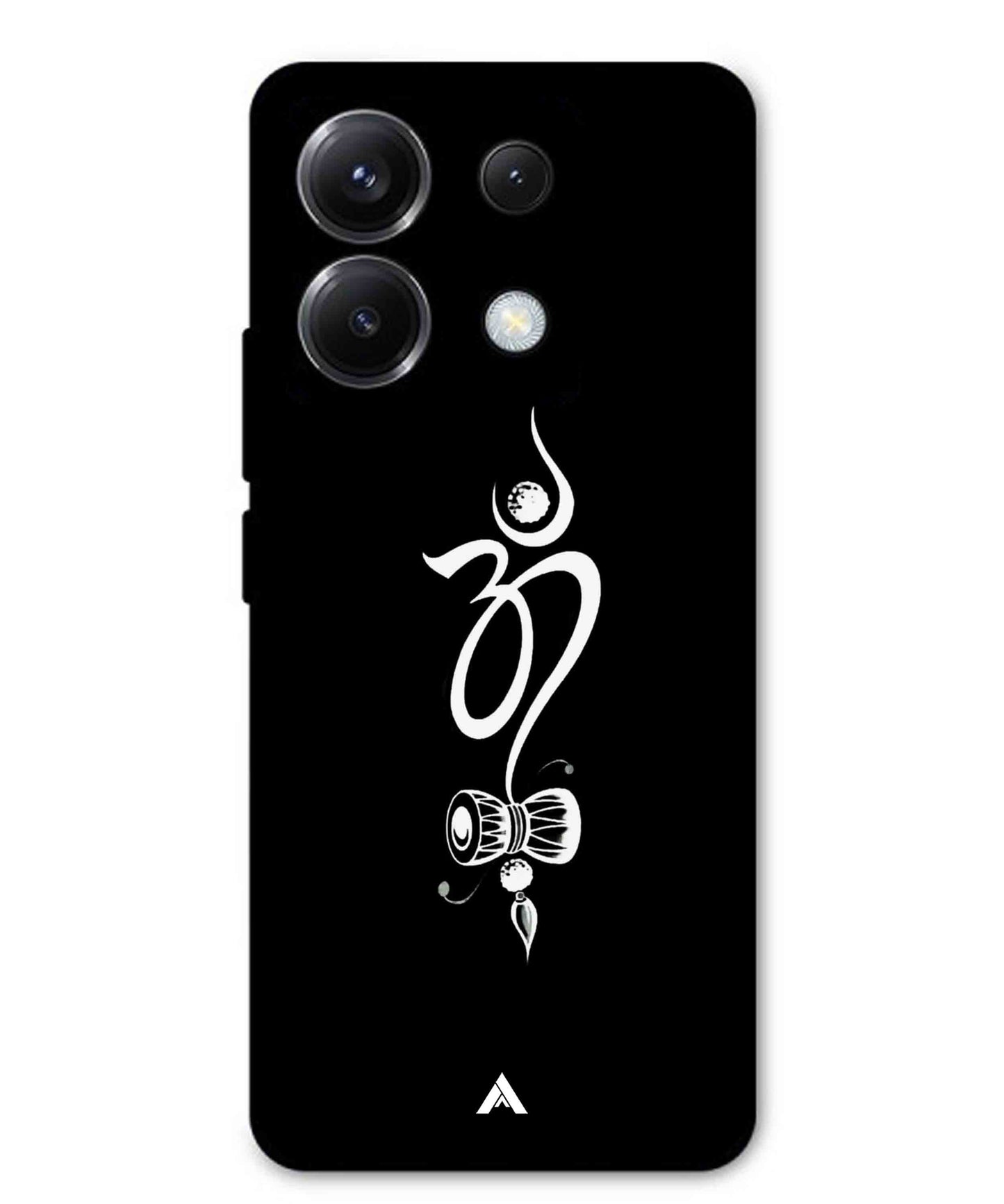Om Namah Shivay Metal Back Cover Phone Case for Poco X6