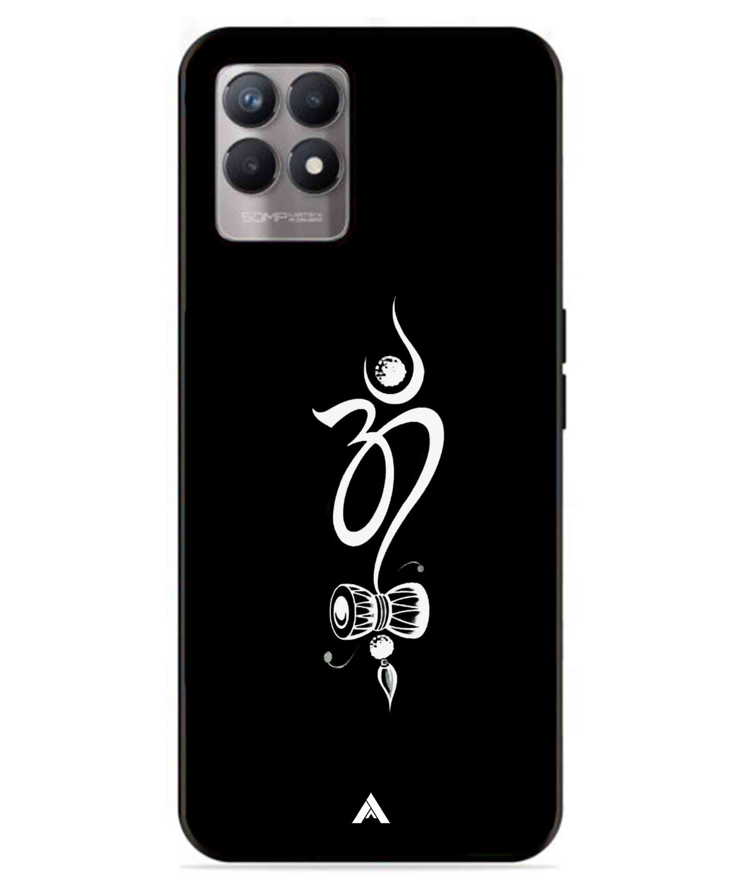 Om Namah Shivay Metal Back Cover Phone Case for Realme 8 Pro