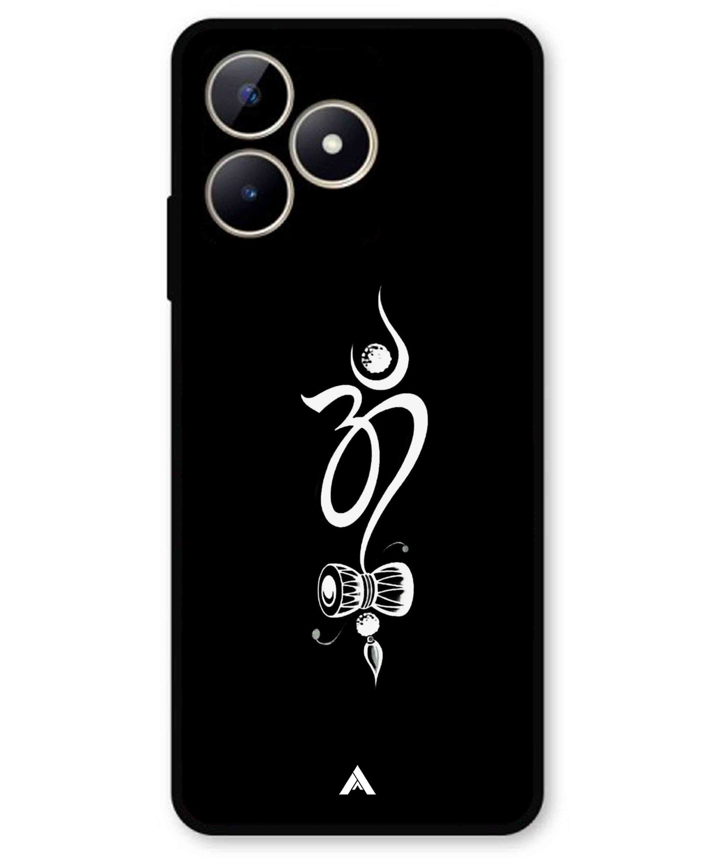 Om Namah Shivay Metal Back Cover Phone Case for Realme C51
