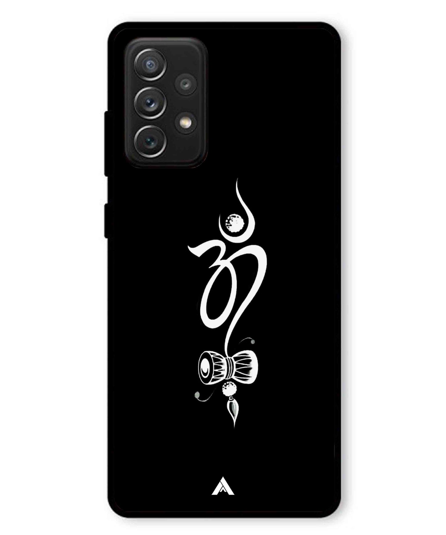 Om Namah Shivay Metal Back Cover Phone Case for Samsung Galaxy A72