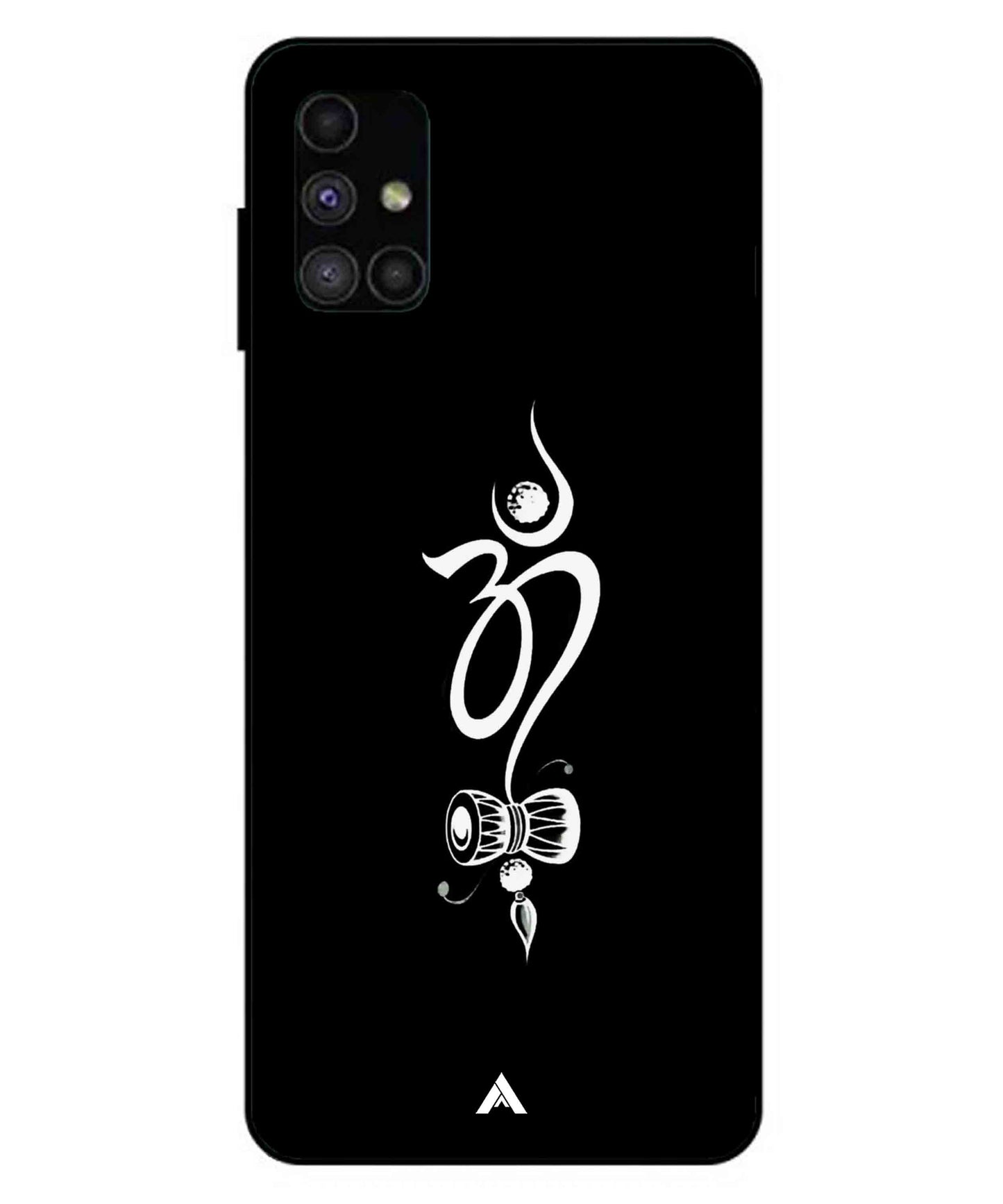 Om Namah Shivay Metal Back Cover Phone Case for Samsung Galaxy M51