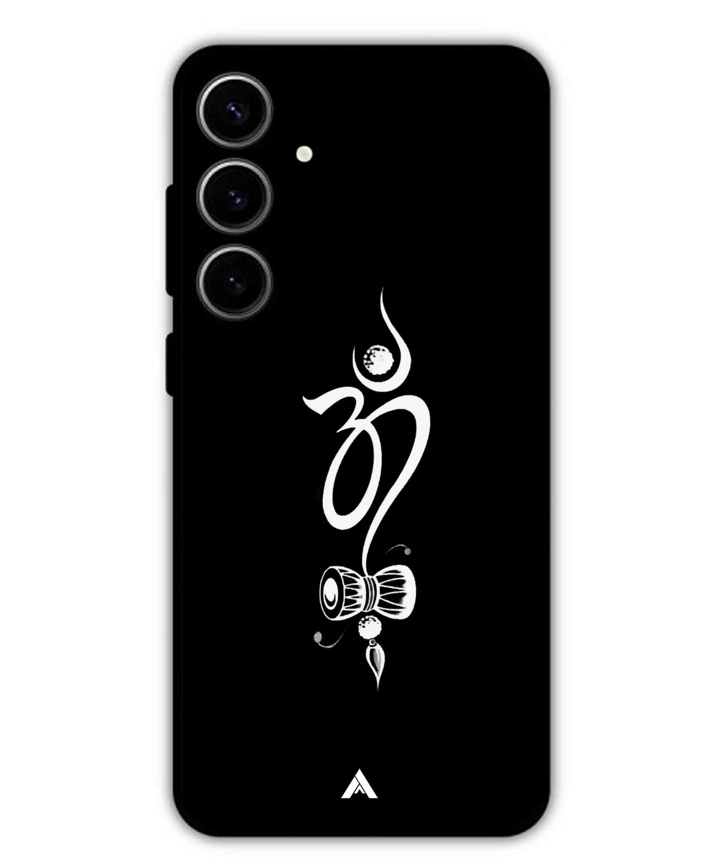 Om Namah Shivay Metal Back Cover Phone Case for Samsung Galaxy S24 Plus