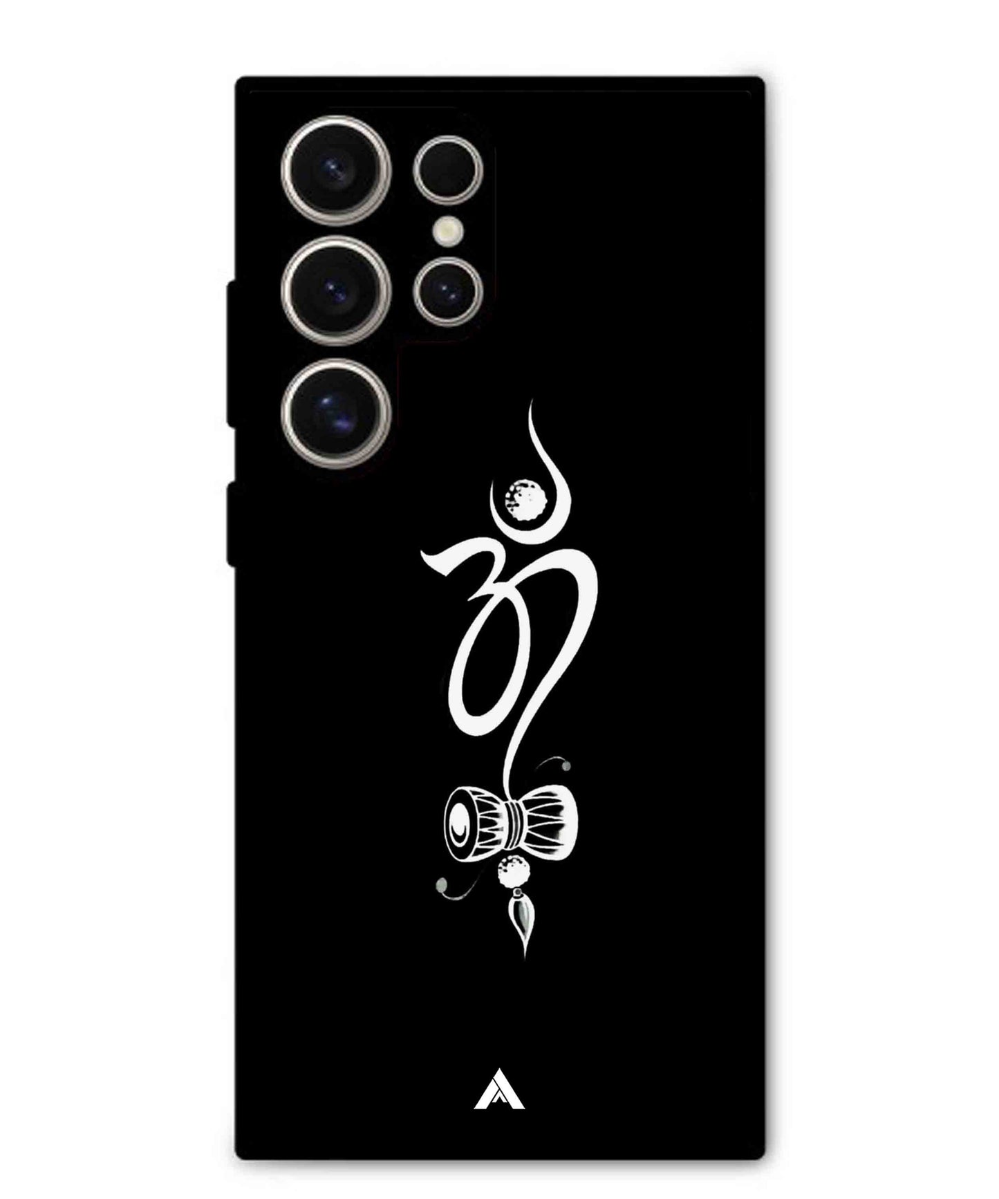 Om Namah Shivay Metal Back Cover Phone Case for Samsung Galaxy S24 Ultra