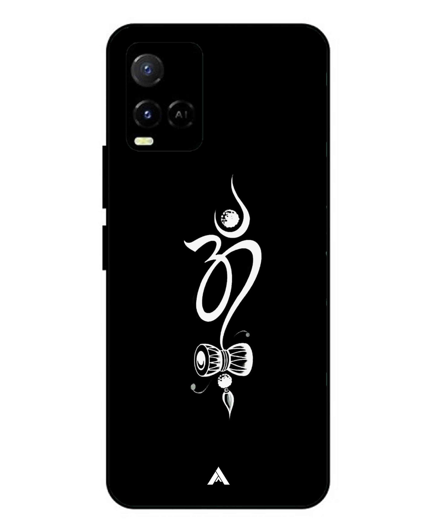Om Namah Shivay Metal Back Cover Phone Case for Vivo Y36