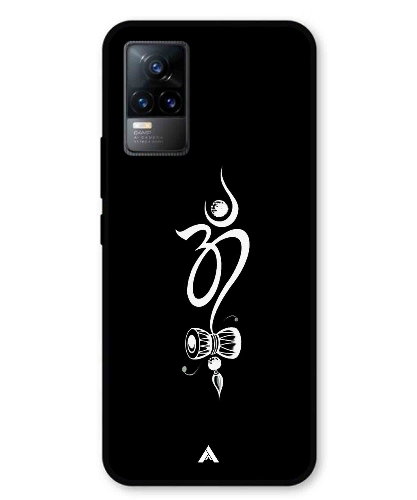 Om Namah Shivay Metal Back Cover Phone Case for Vivo v21e 4G