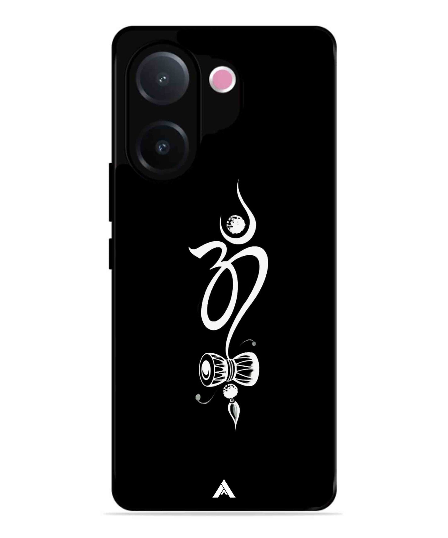 Om Namah Shivay Metal Back Cover Phone Case for Vivo v60e