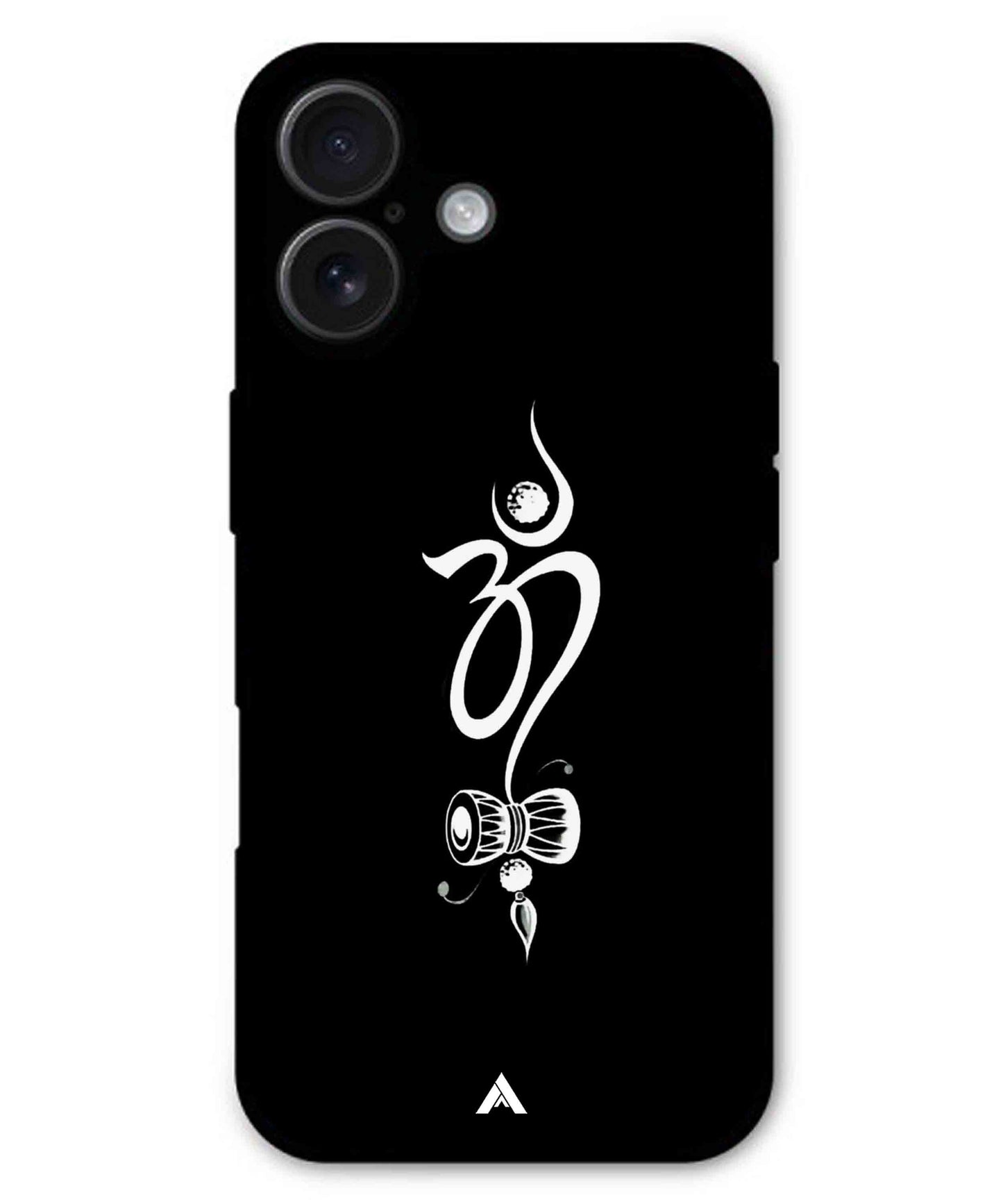 Om Namah Shivay Metal Back Cover Phone Case for iPhone 16 Plus