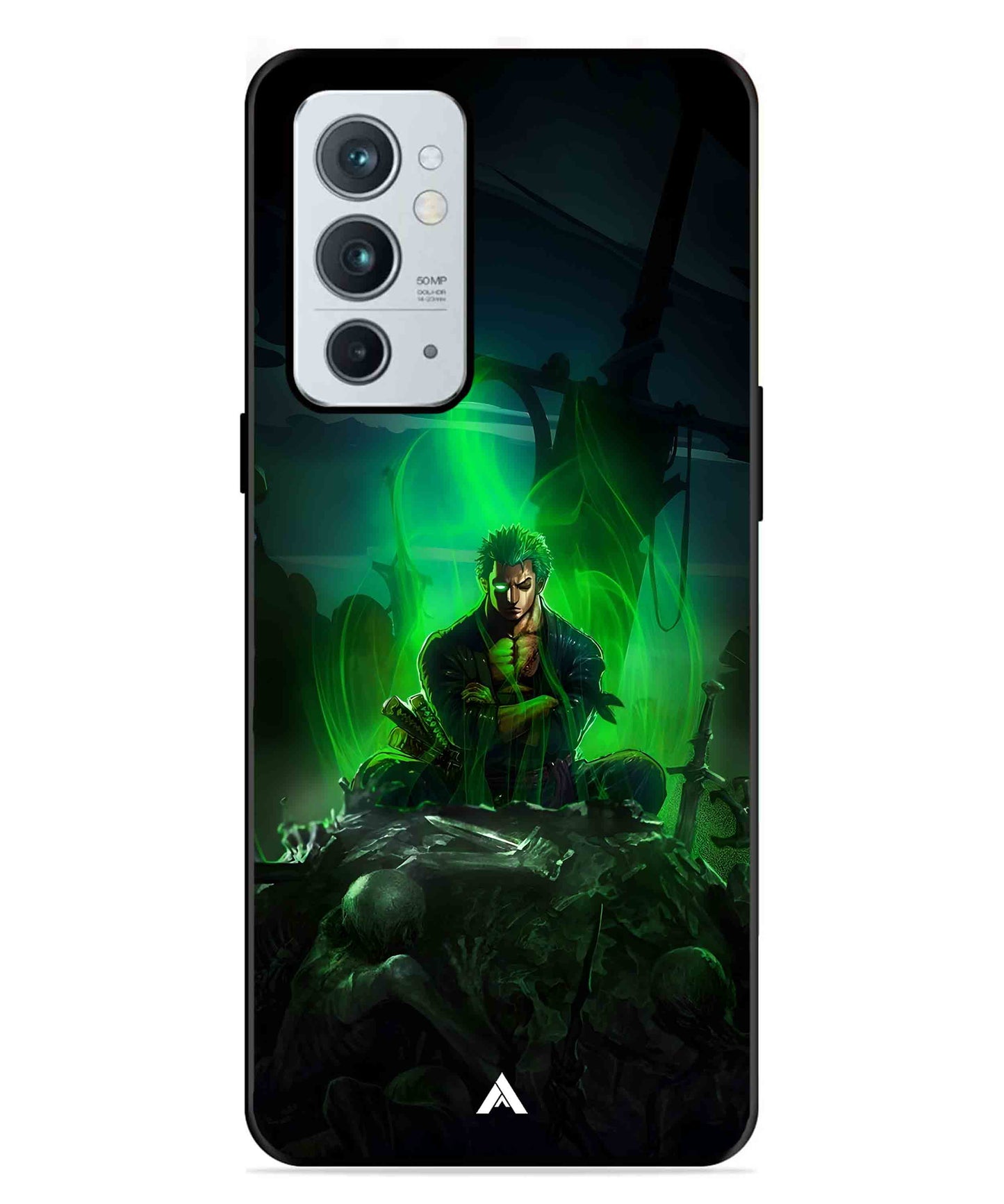 Onepiece Zoro 02 Anime Metal Back Cover Phone Case for Oneplus 9RT