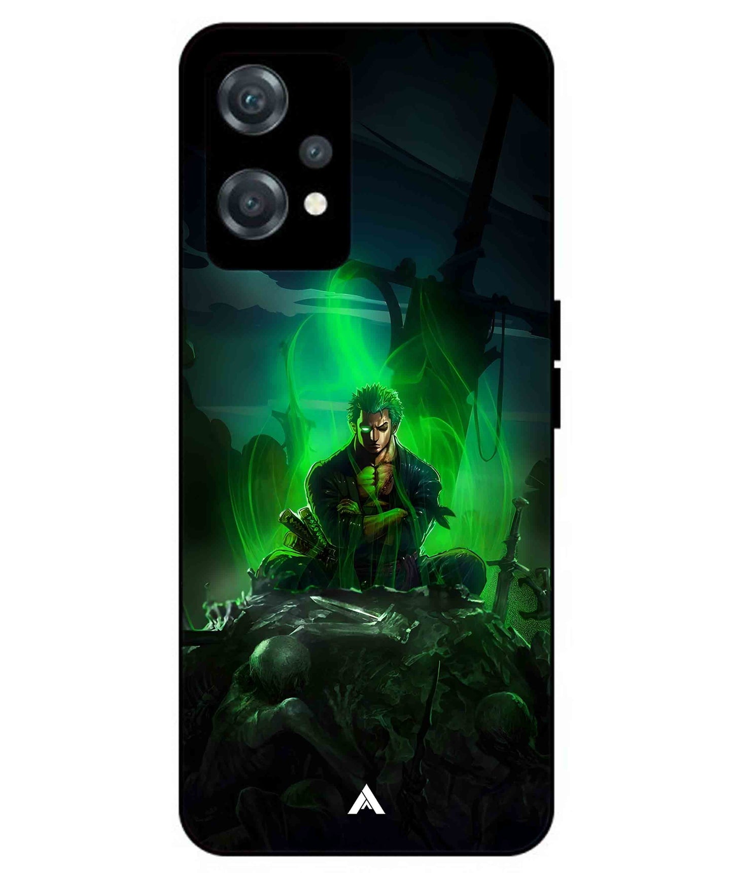 Onepiece Zoro 02 Anime Metal Back Cover Phone Case for Oneplus Nord CE 2 Lite