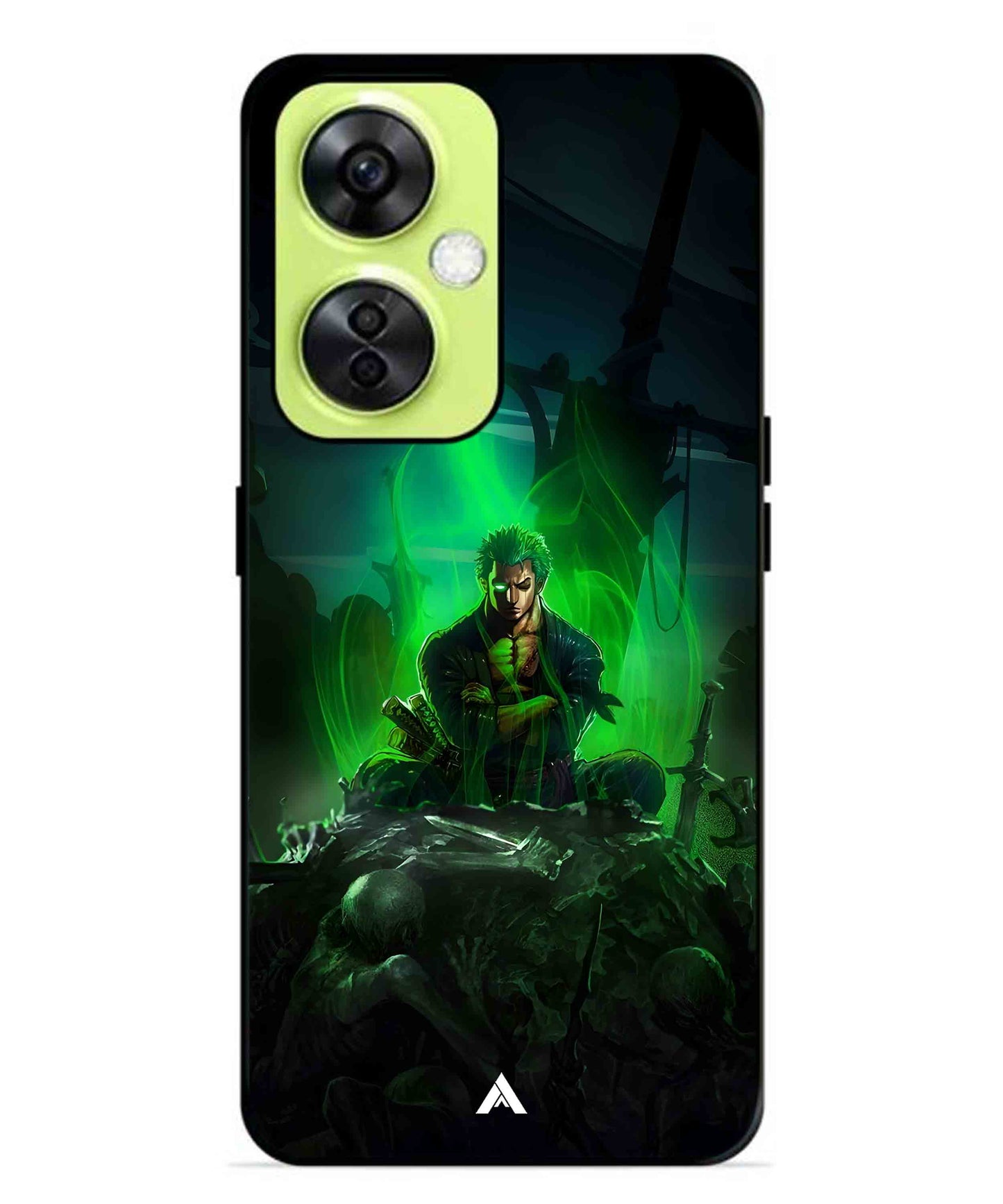 Onepiece Zoro 02 Anime Metal Back Cover Phone Case for Oneplus Nord CE 3 Lite