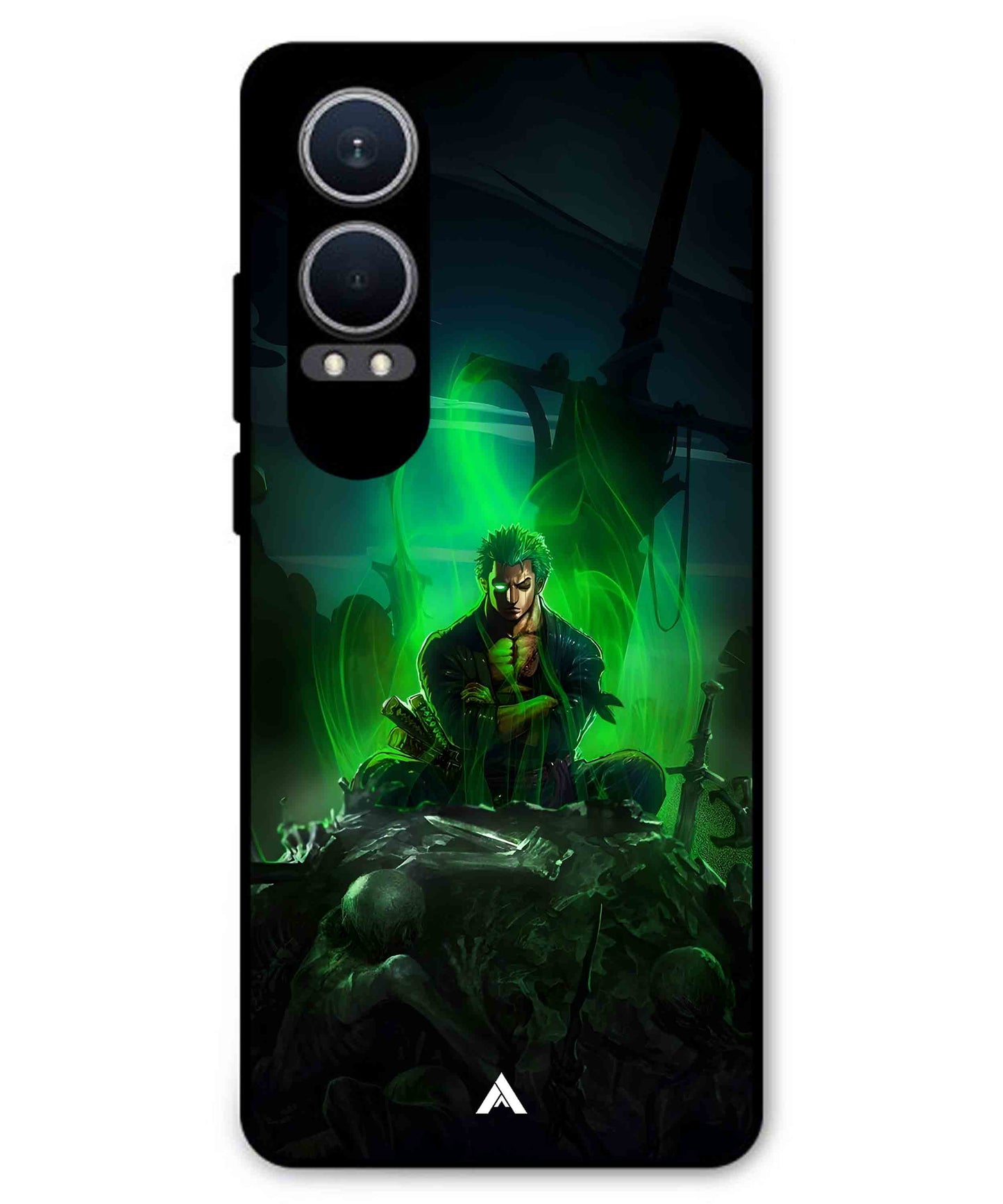 Onepiece Zoro 02 Anime Metal Back Cover Phone Case for Oneplus Nord CE 4 Lite