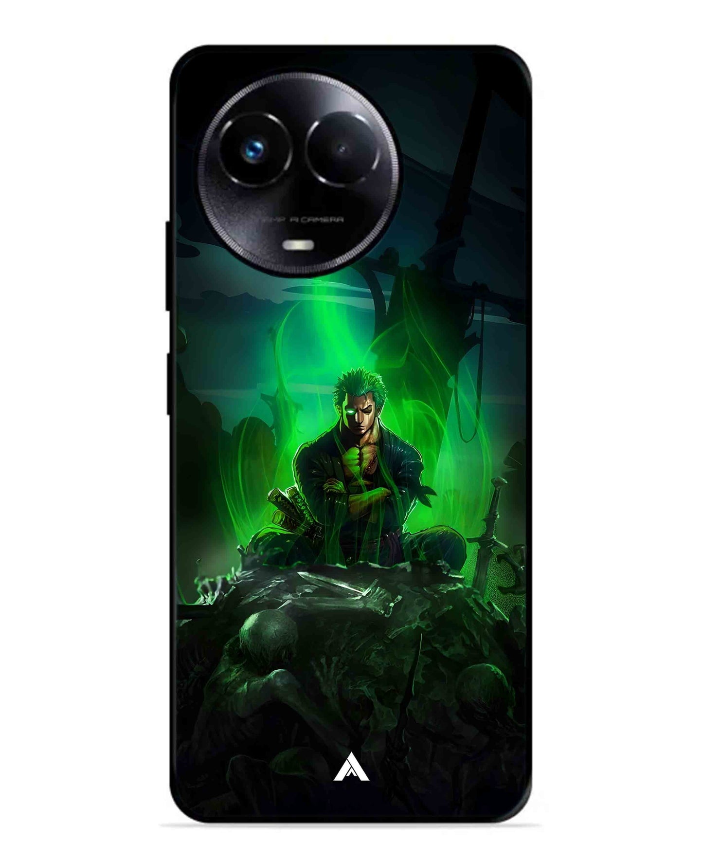 Onepiece Zoro 02 Anime Metal Back Cover Phone Case for Realme 11 5G