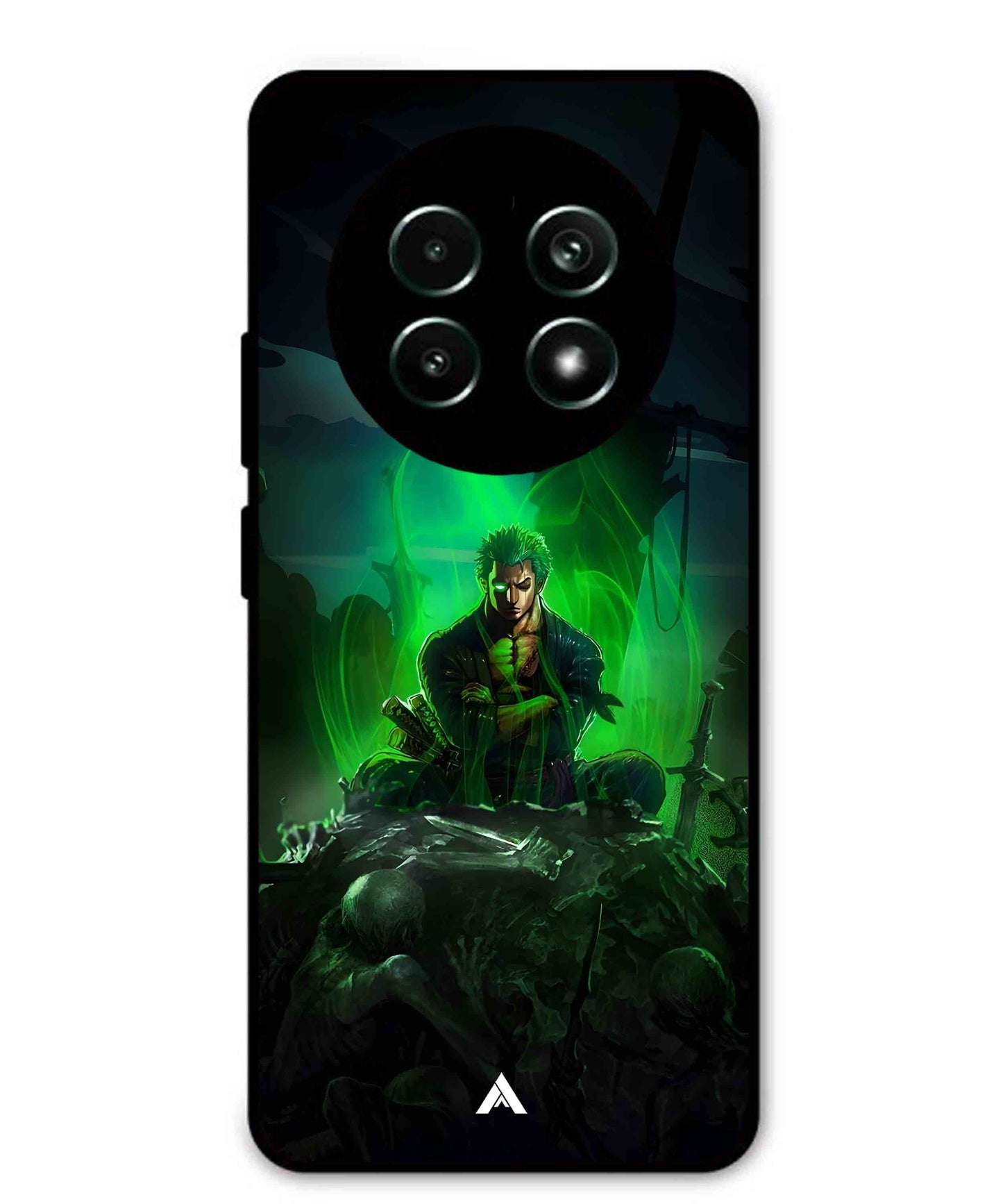 Onepiece Zoro 02 Anime Metal Back Cover Phone Case for Realme 13 Pro Plus