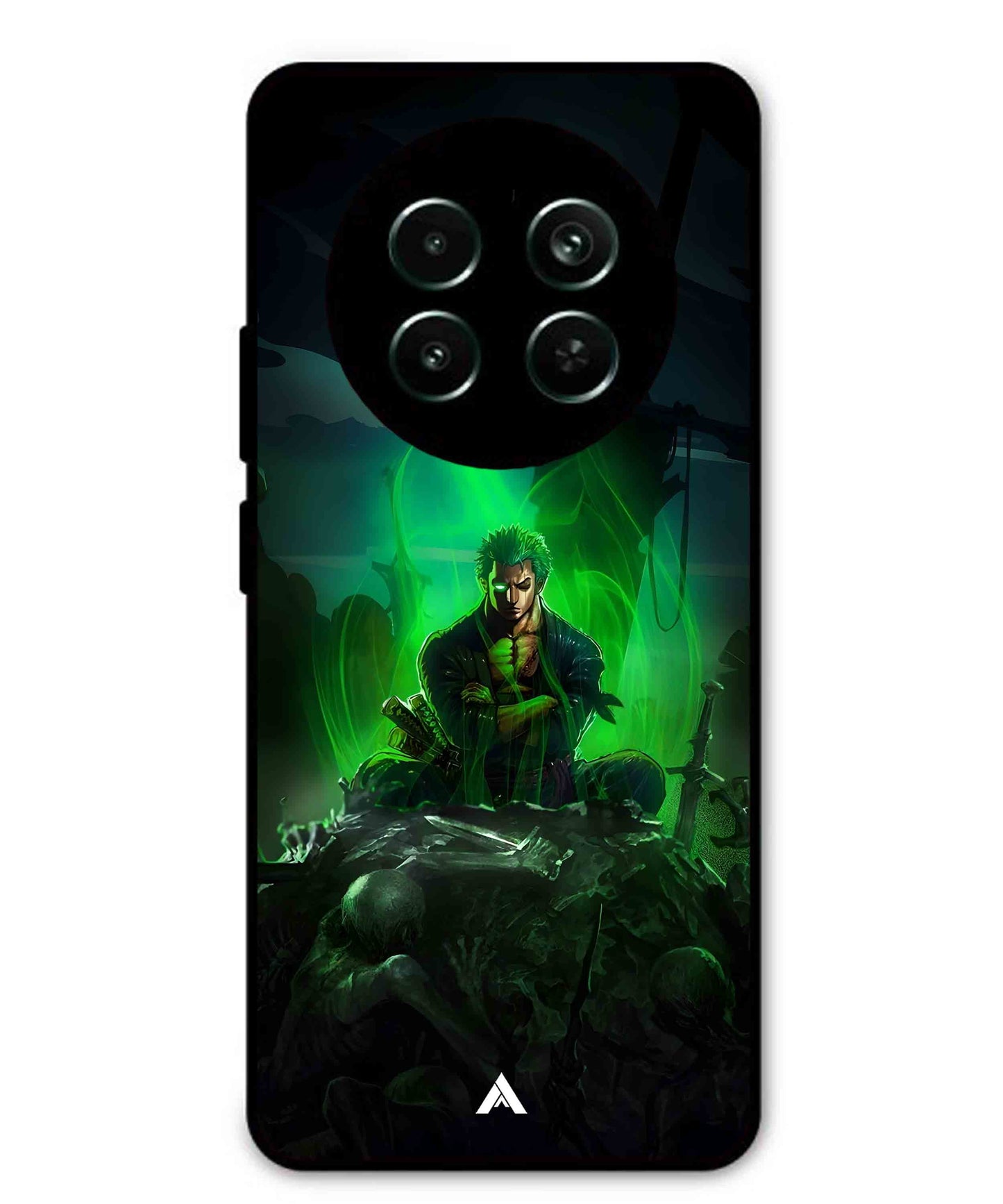 Onepiece Zoro 02 Anime Metal Back Cover Phone Case for Realme Narzo 70X