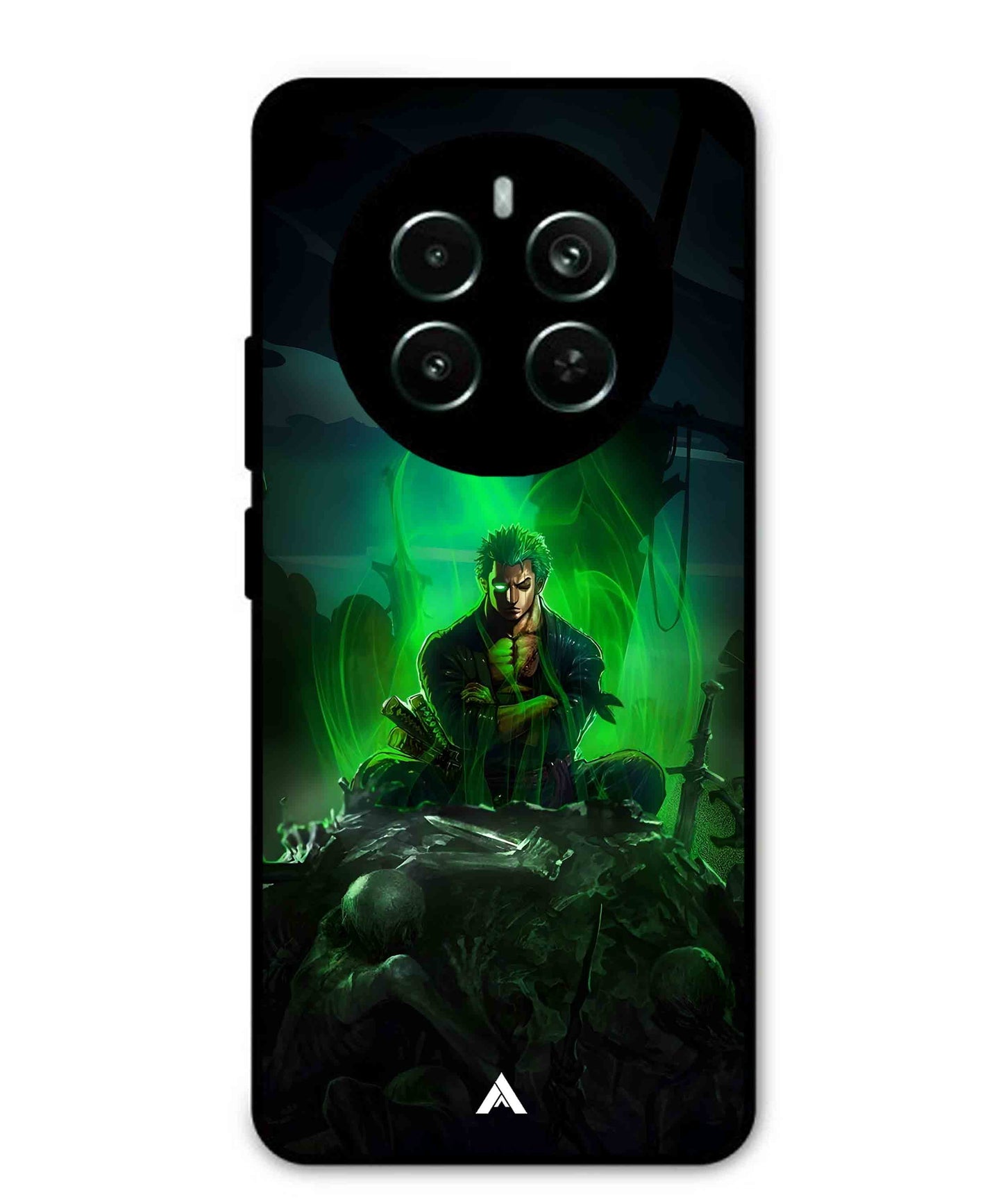 Onepiece Zoro 02 Anime Metal Back Cover Phone Case for Realme Narzo 70