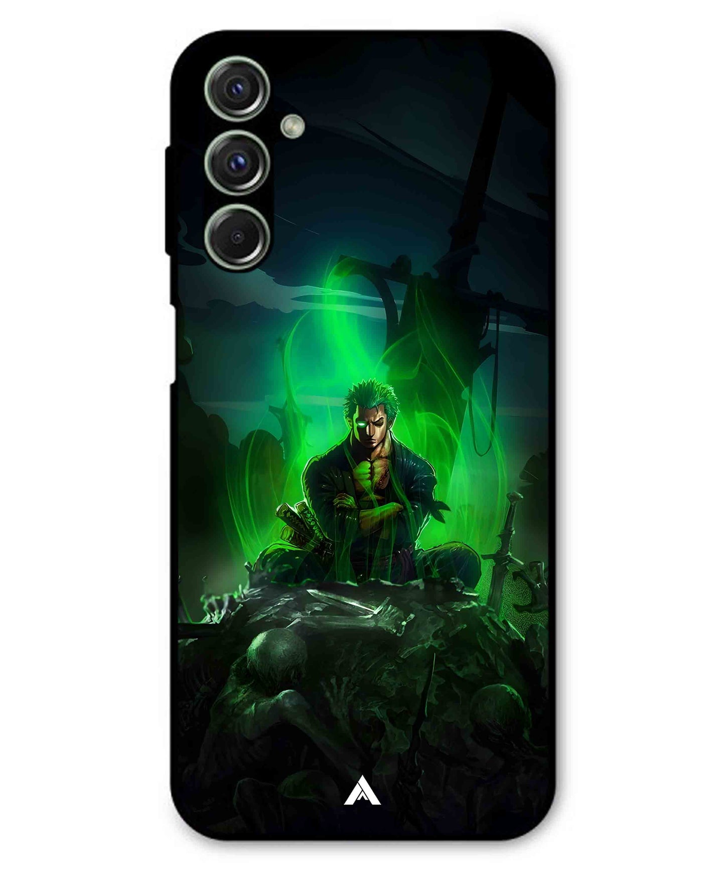 Onepiece Zoro 02 Anime Metal Back Cover Phone Case for Samsung Galaxy F54