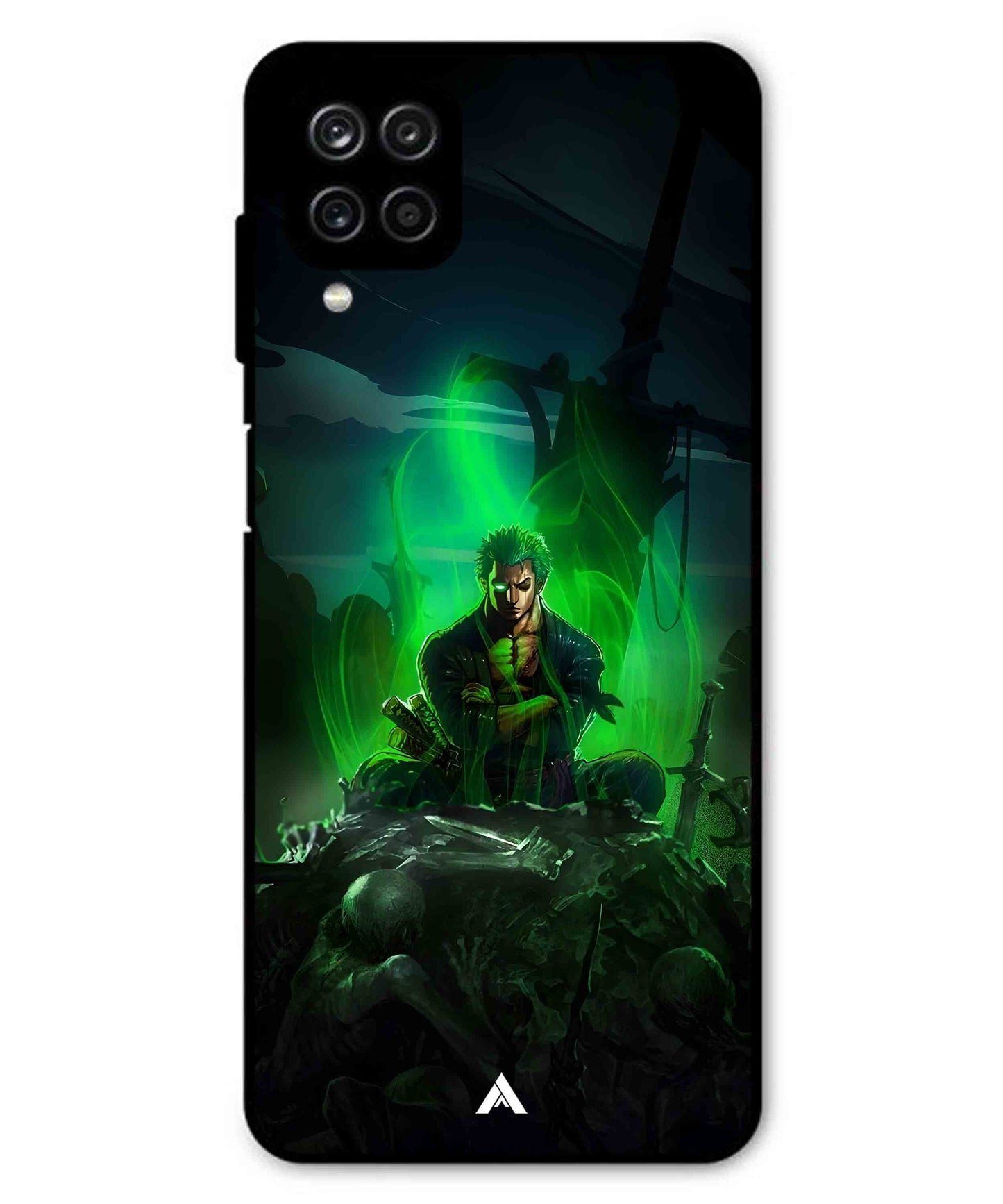 Onepiece Zoro 02 Anime Metal Back Cover Phone Case for Samsung Galaxy M33