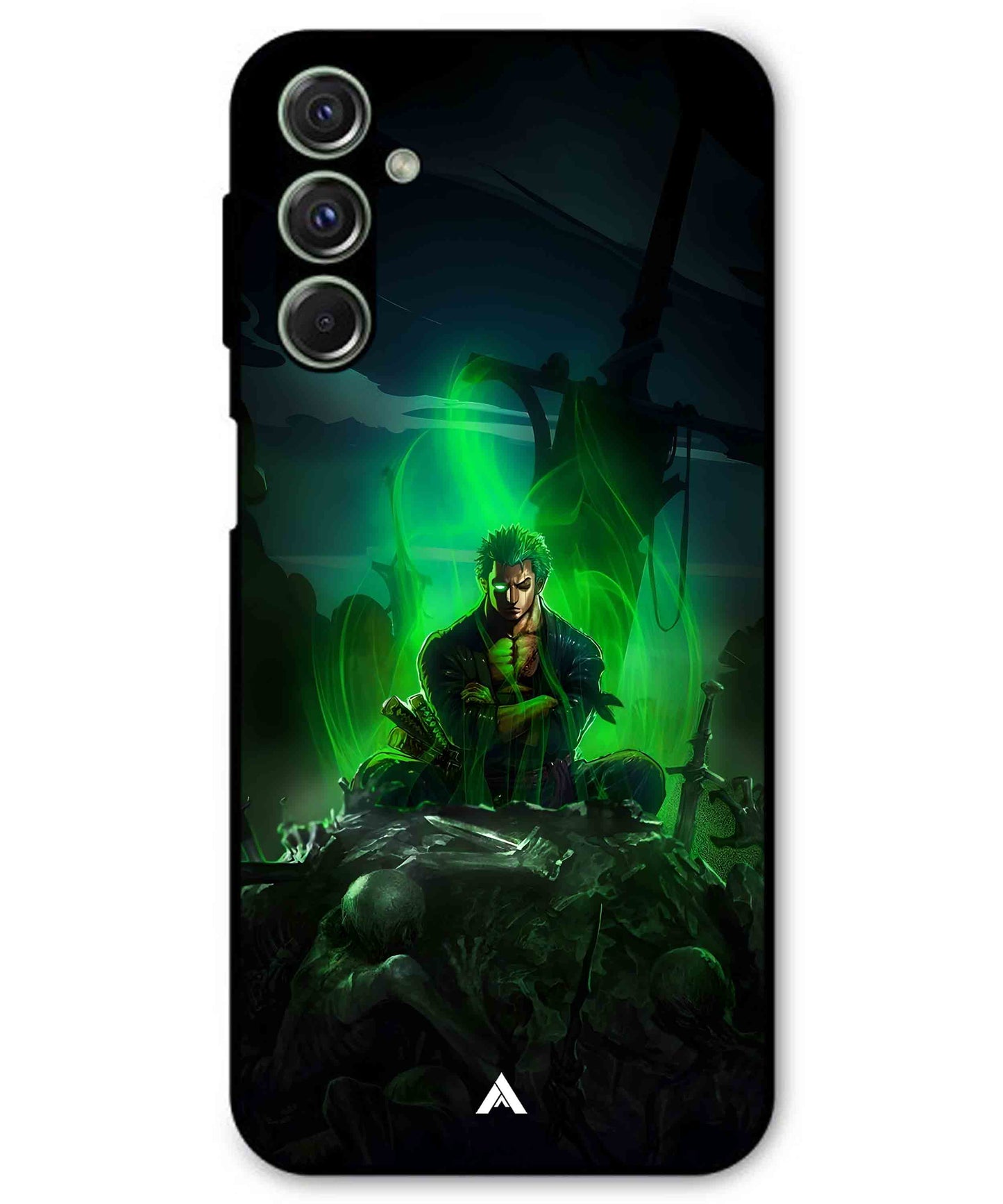Onepiece Zoro 02 Anime Metal Back Cover Phone Case for Samsung Galaxy M34