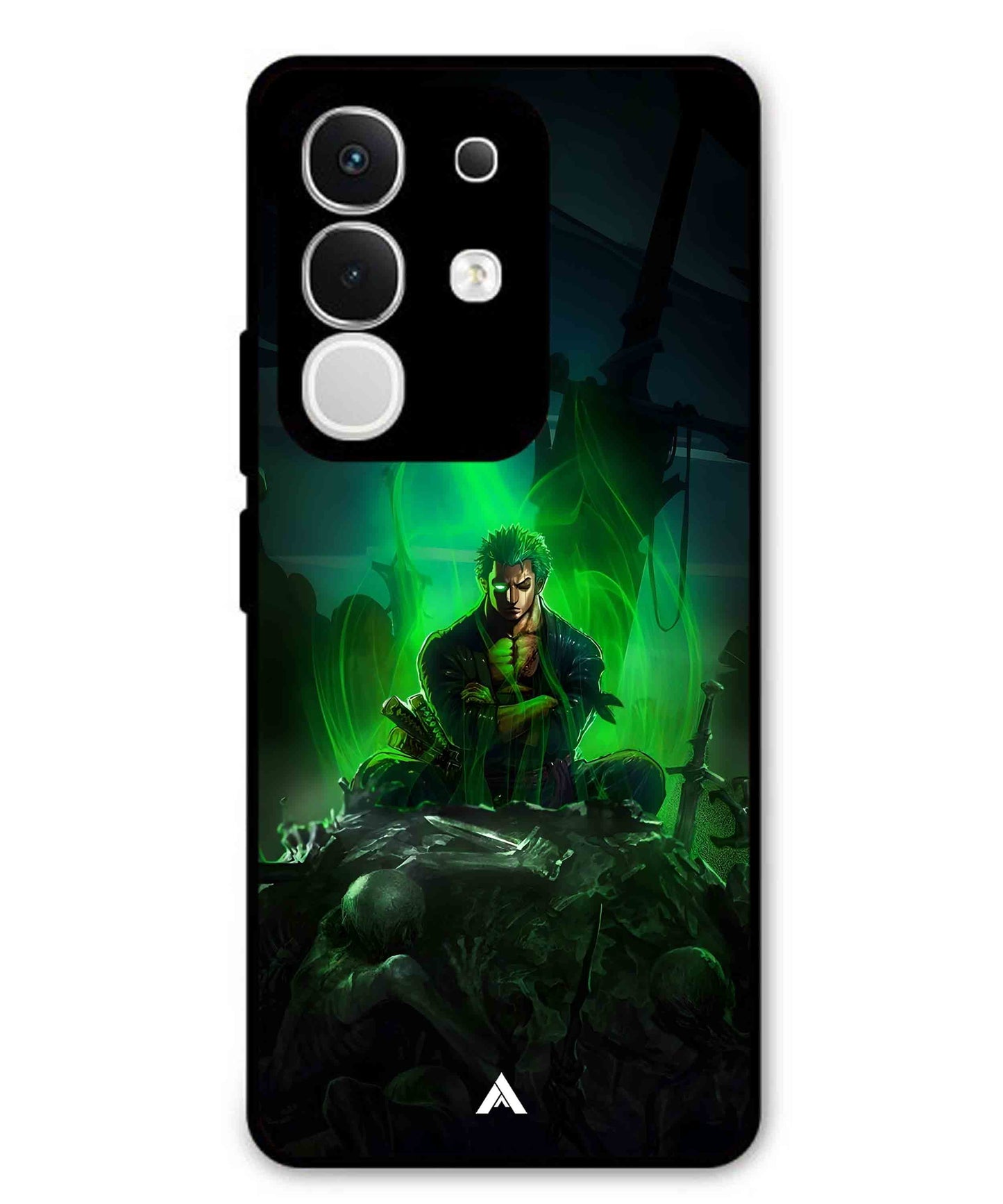 Onepiece Zoro 02 Anime Metal Back Cover Phone Case for Vivo T4X