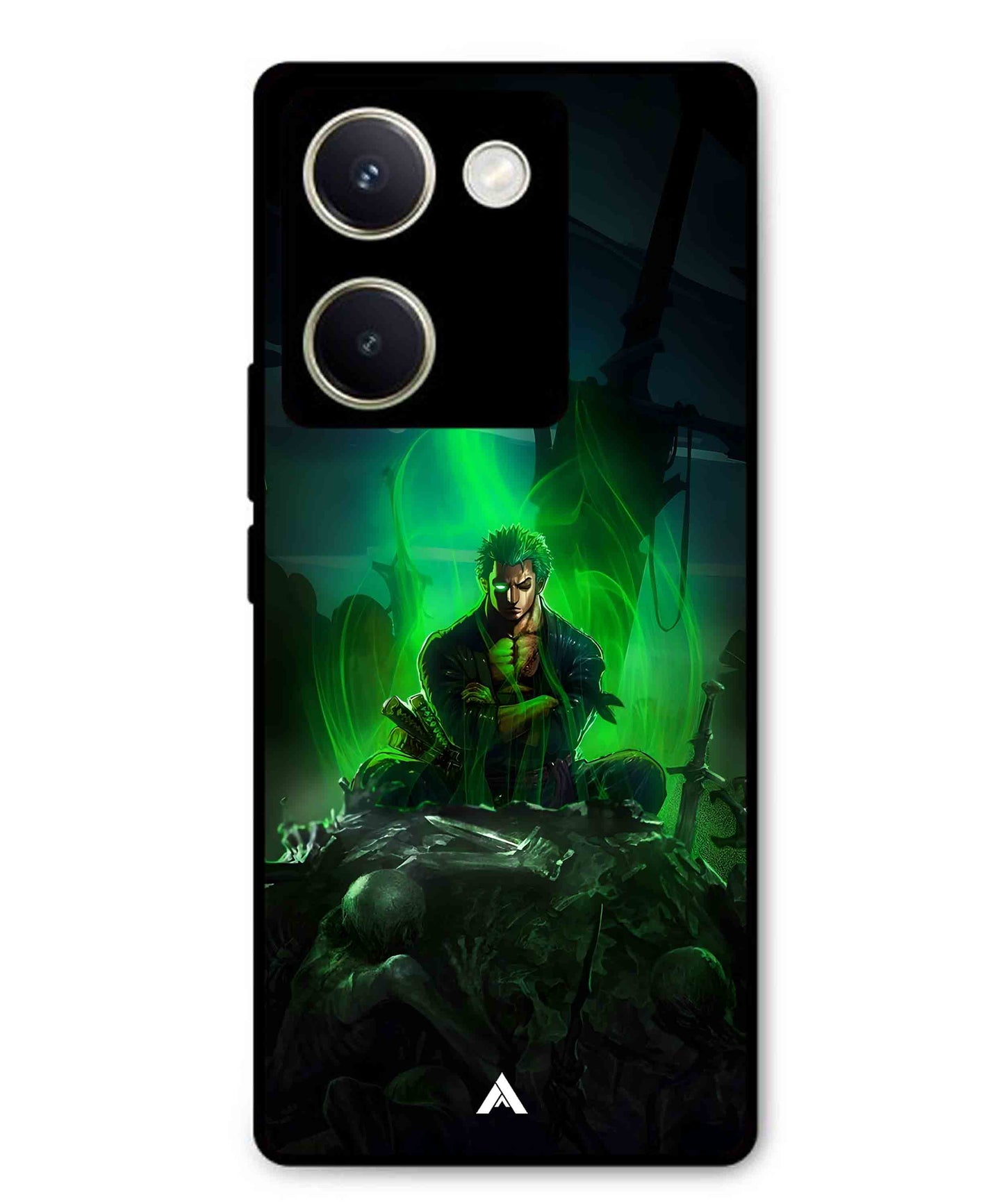 Onepiece Zoro 02 Anime Metal Back Cover Phone Case for Vivo Y200 Pro