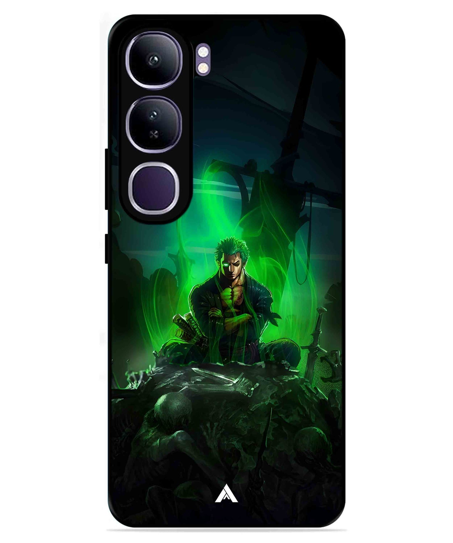 Onepiece Zoro 02 Anime Metal Back Cover Phone Case for Vivo v40 Lite