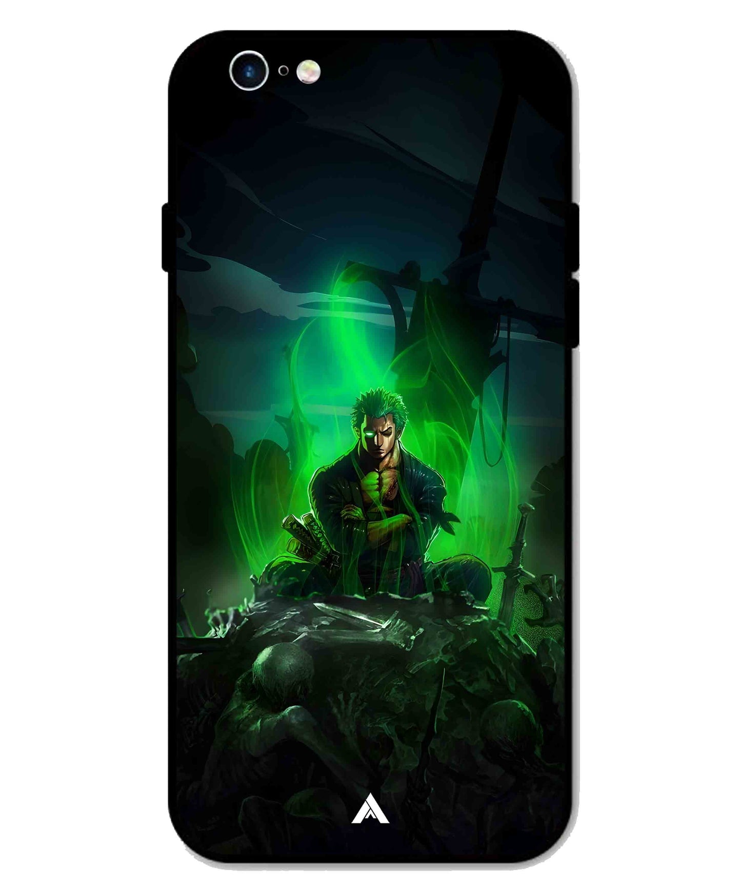 Onepiece Zoro 02 Anime Metal Back Cover Phone Case for iPhone 6s