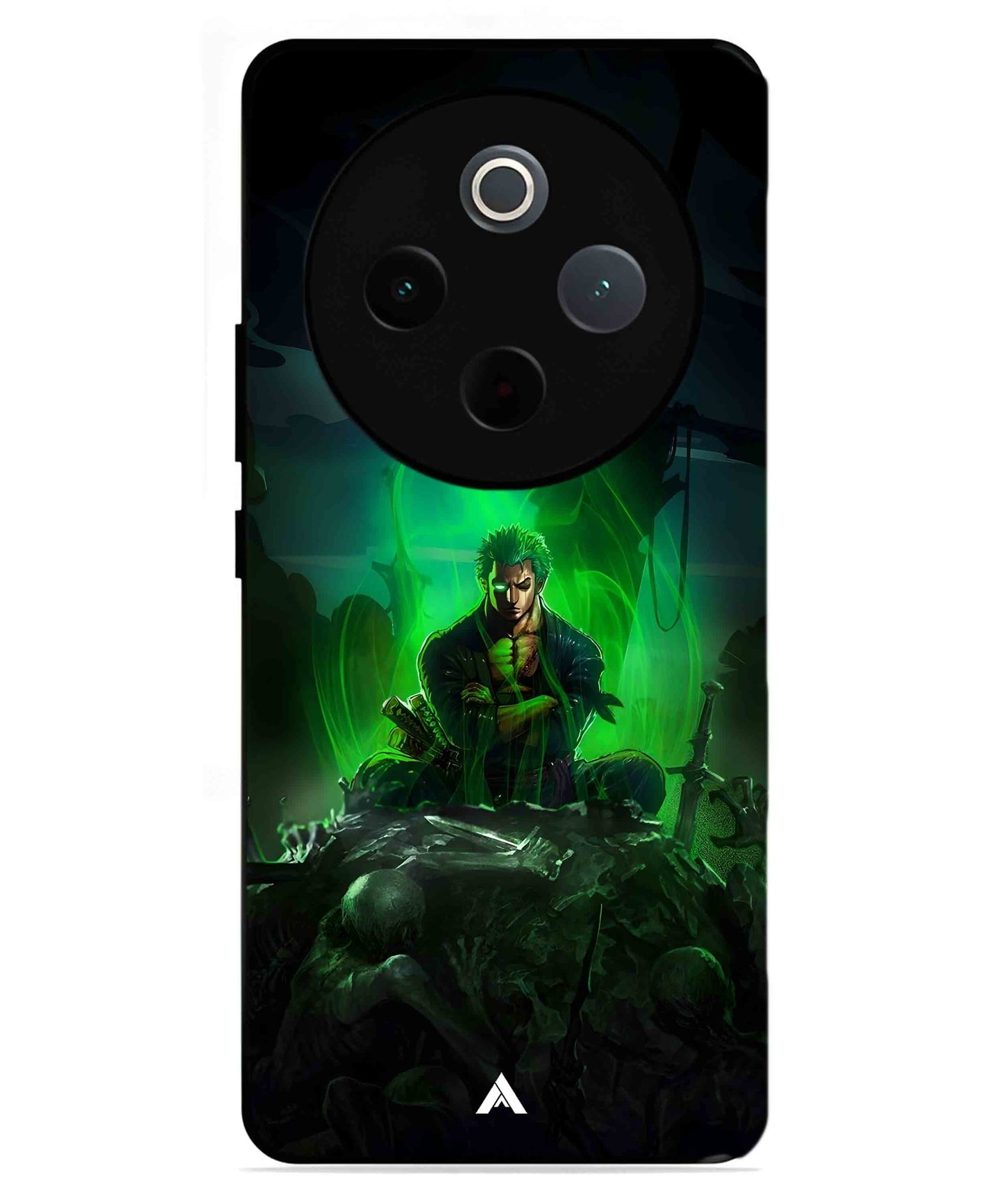 Onepiece Zoro 02 Anime Metal Back Cover Phone Case for iQOO Z10