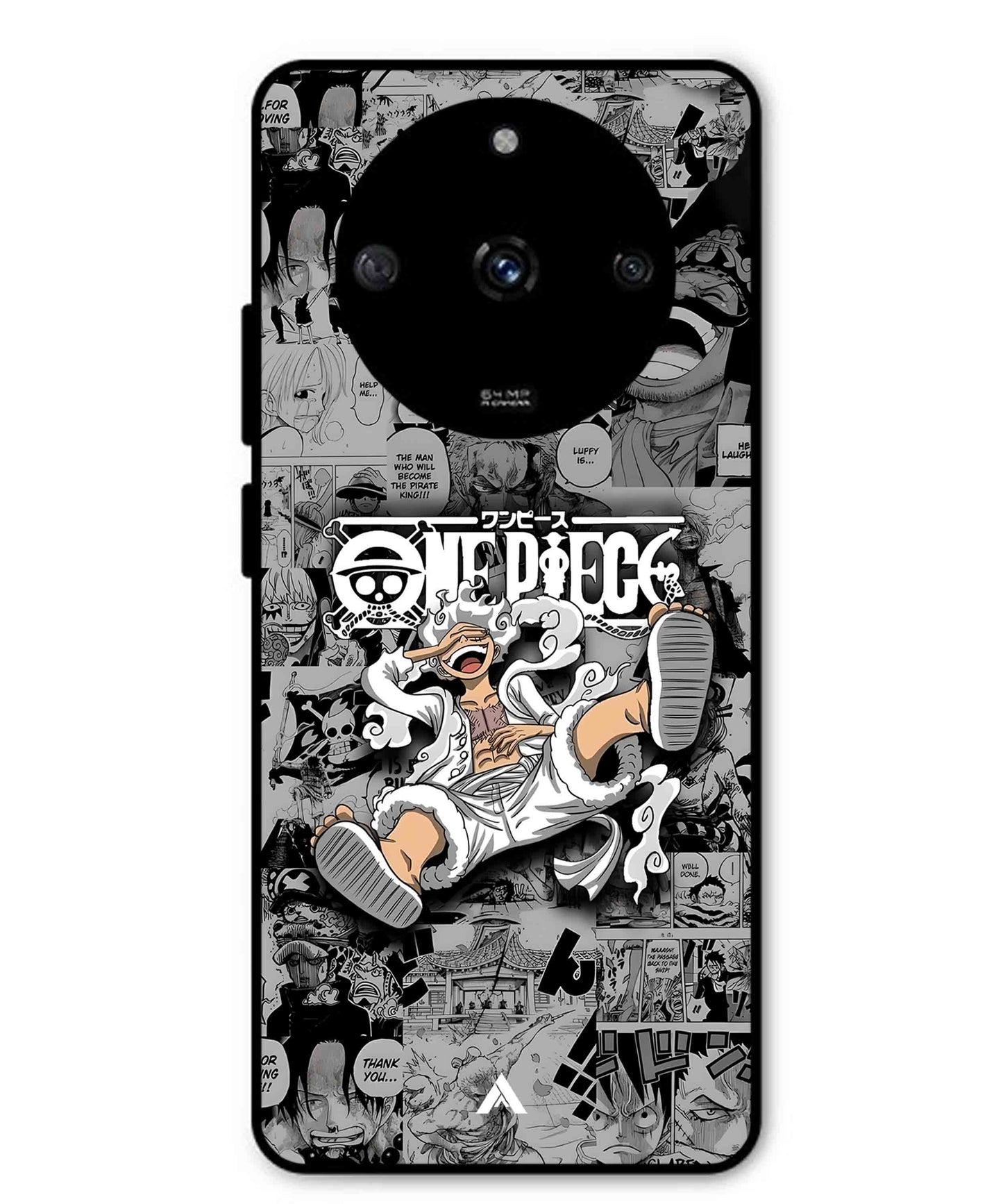 Onepiece luffy 01 Anime Metal Back Cover Phone Case for Realme Narzo 60