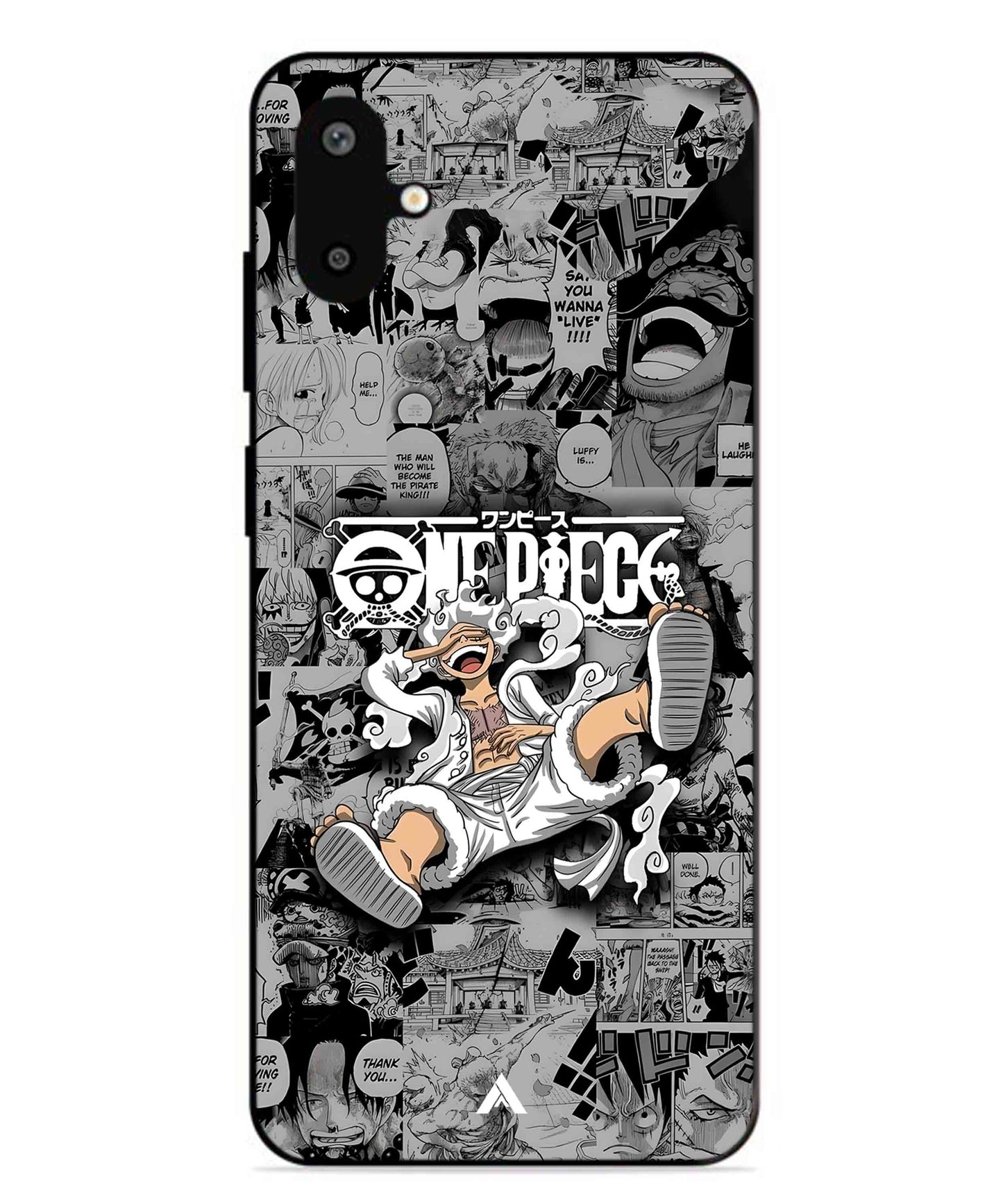 Onepiece luffy 01 Anime Metal Back Cover Phone Case for Samsung Galaxy F06