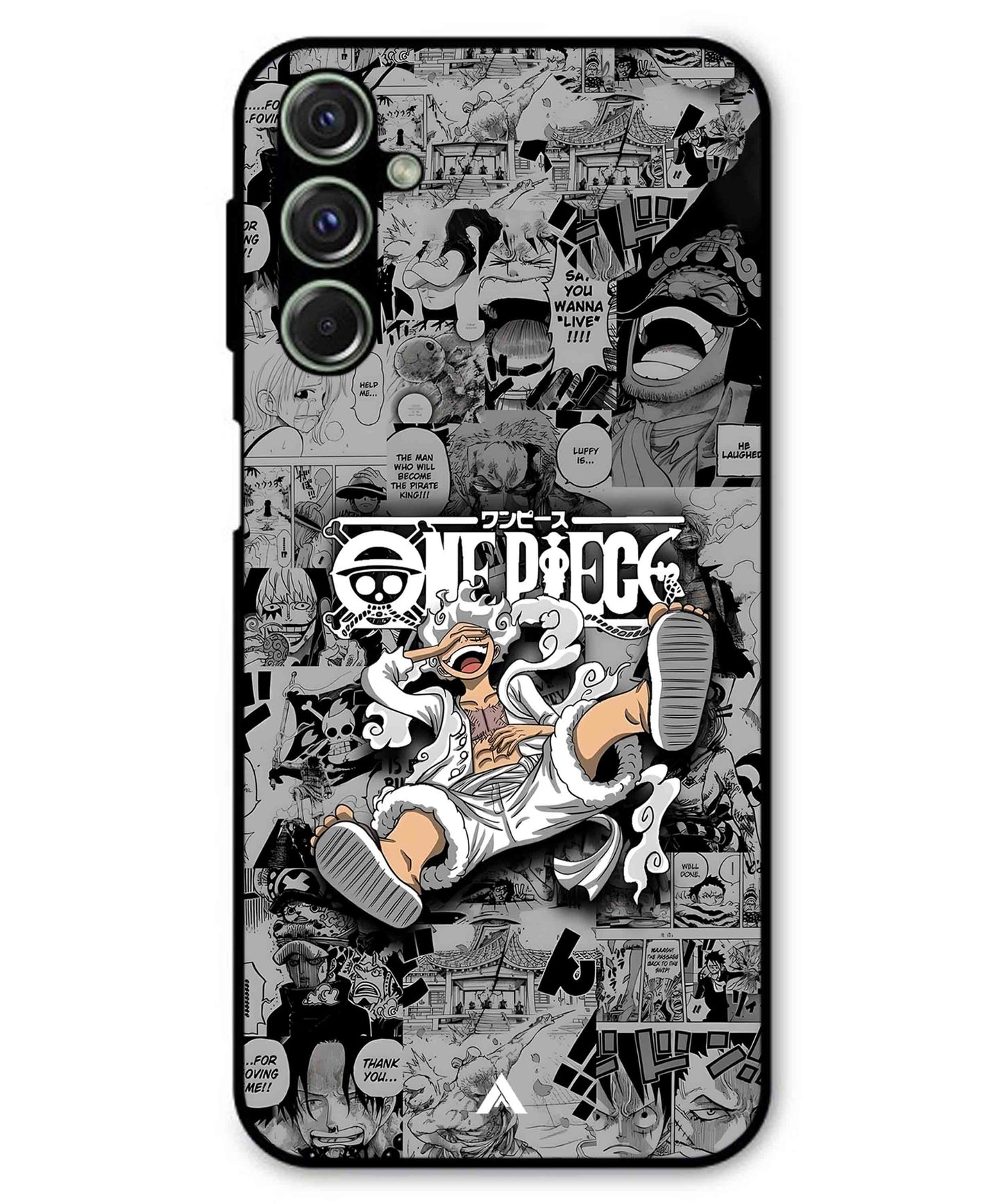 Onepiece luffy 01 Anime Metal Back Cover Phone Case for Samsung Galaxy M54