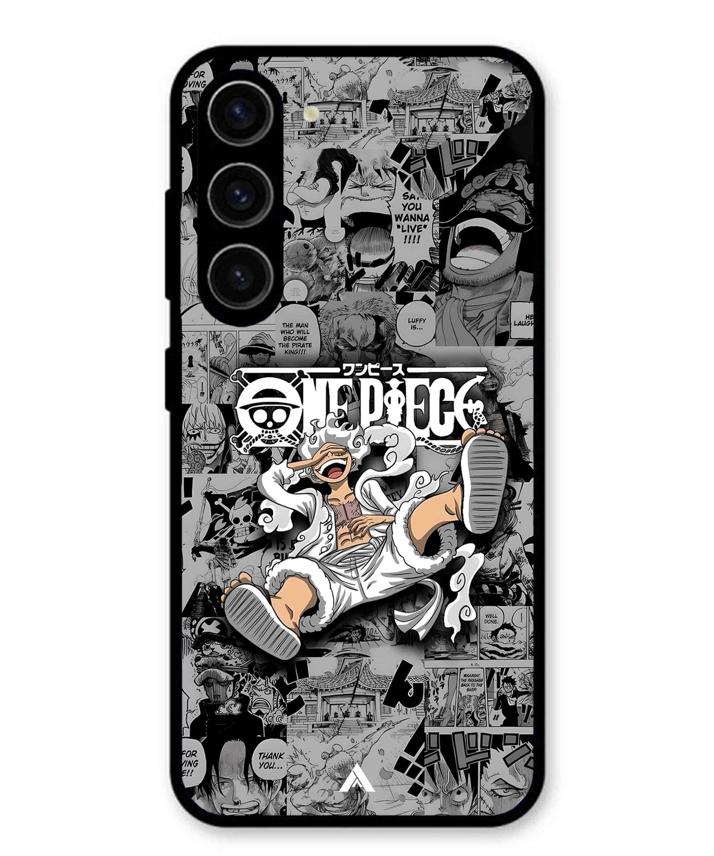 Onepiece luffy 01 Anime Metal Back Cover Phone Case for Samsung Galaxy S23