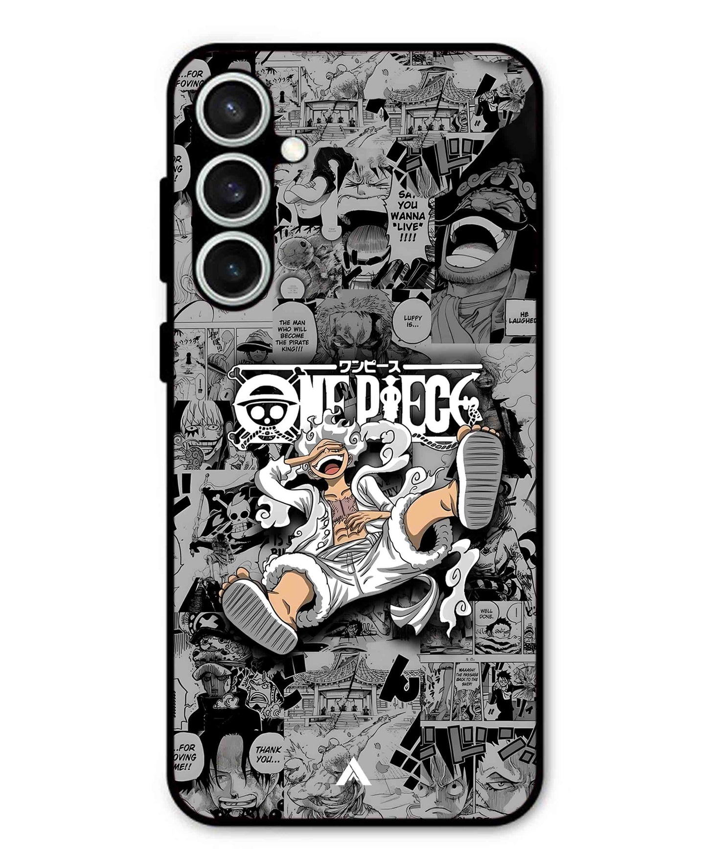 Onepiece luffy 01 Anime Metal Back Cover Phone Case for Samsung Galaxy S24 Fe