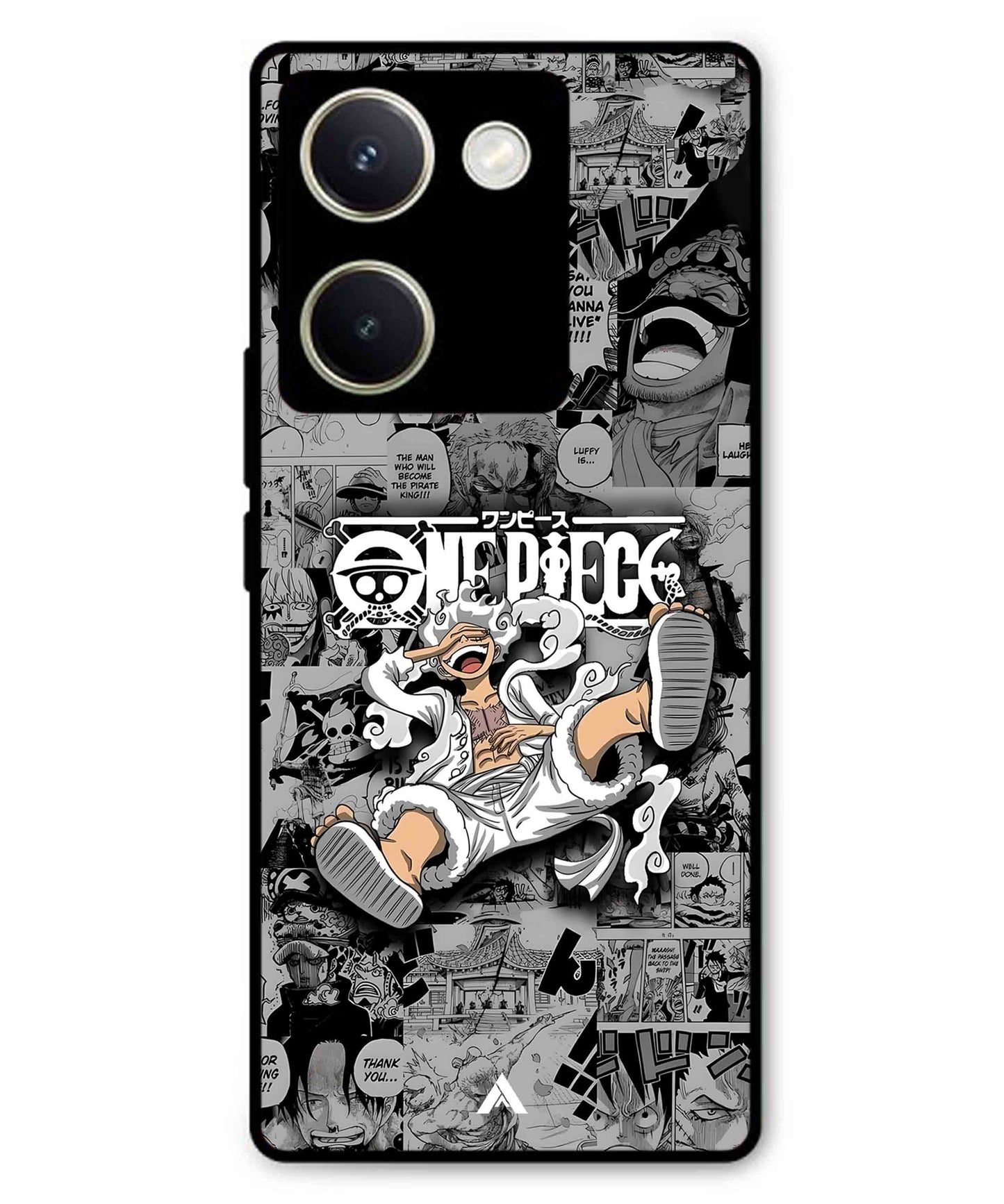 Onepiece luffy 01 Anime Metal Back Cover Phone Case for Vivo Y300 Plus