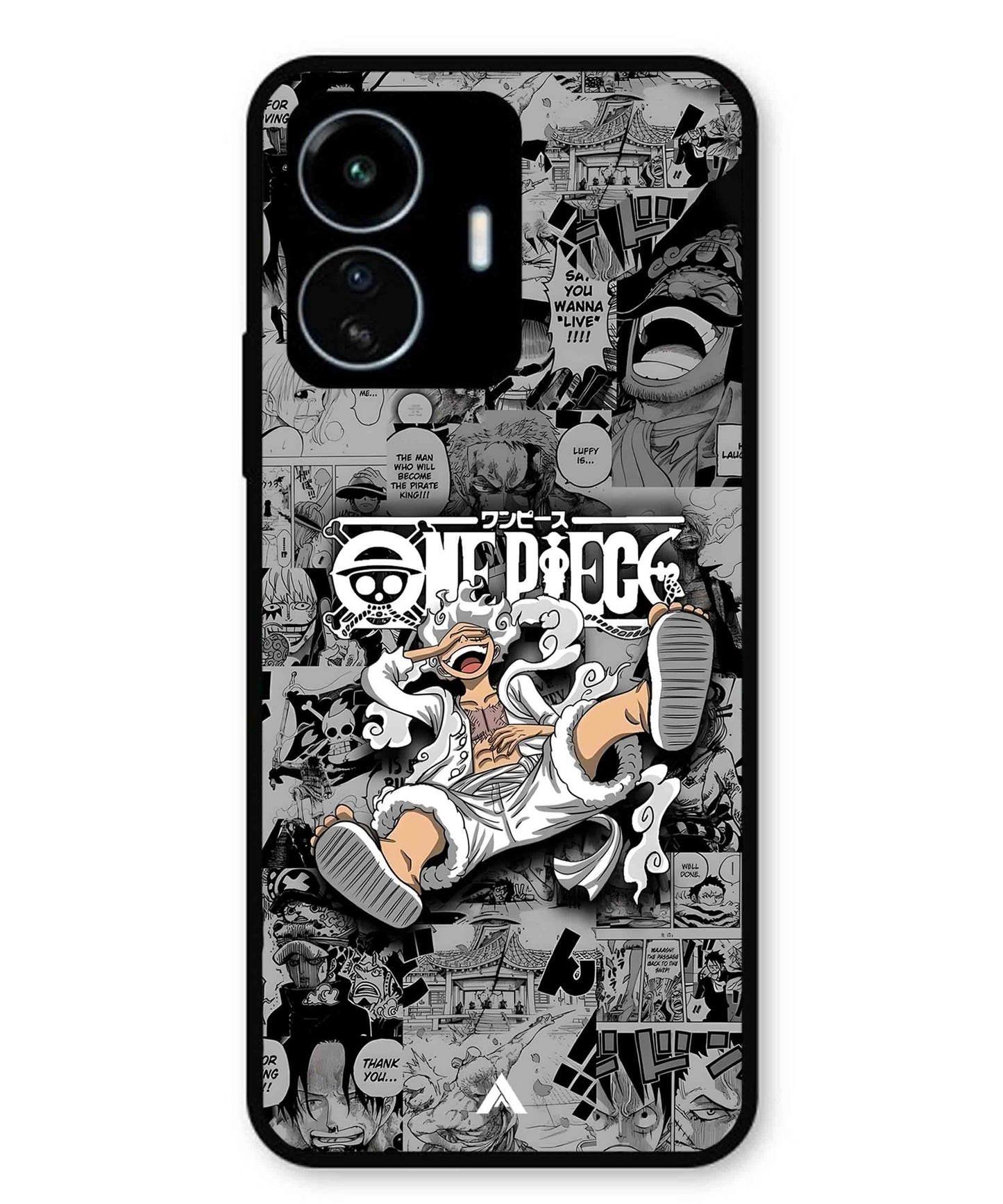 Onepiece luffy 01 Anime Metal Back Cover Phone Case for Vivo Y77