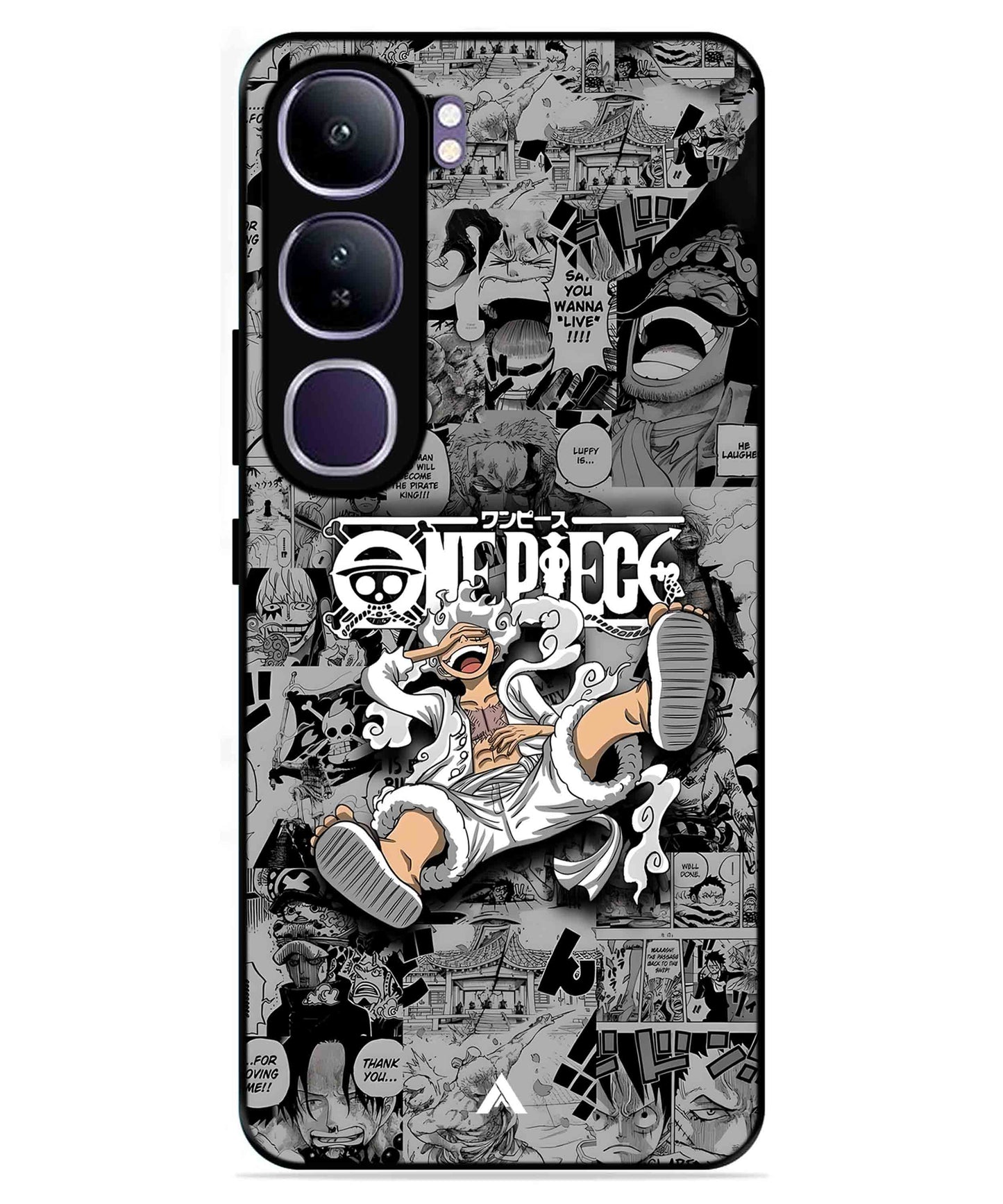 Onepiece luffy 01 Anime Metal Back Cover Phone Case for Vivo v40 Lite